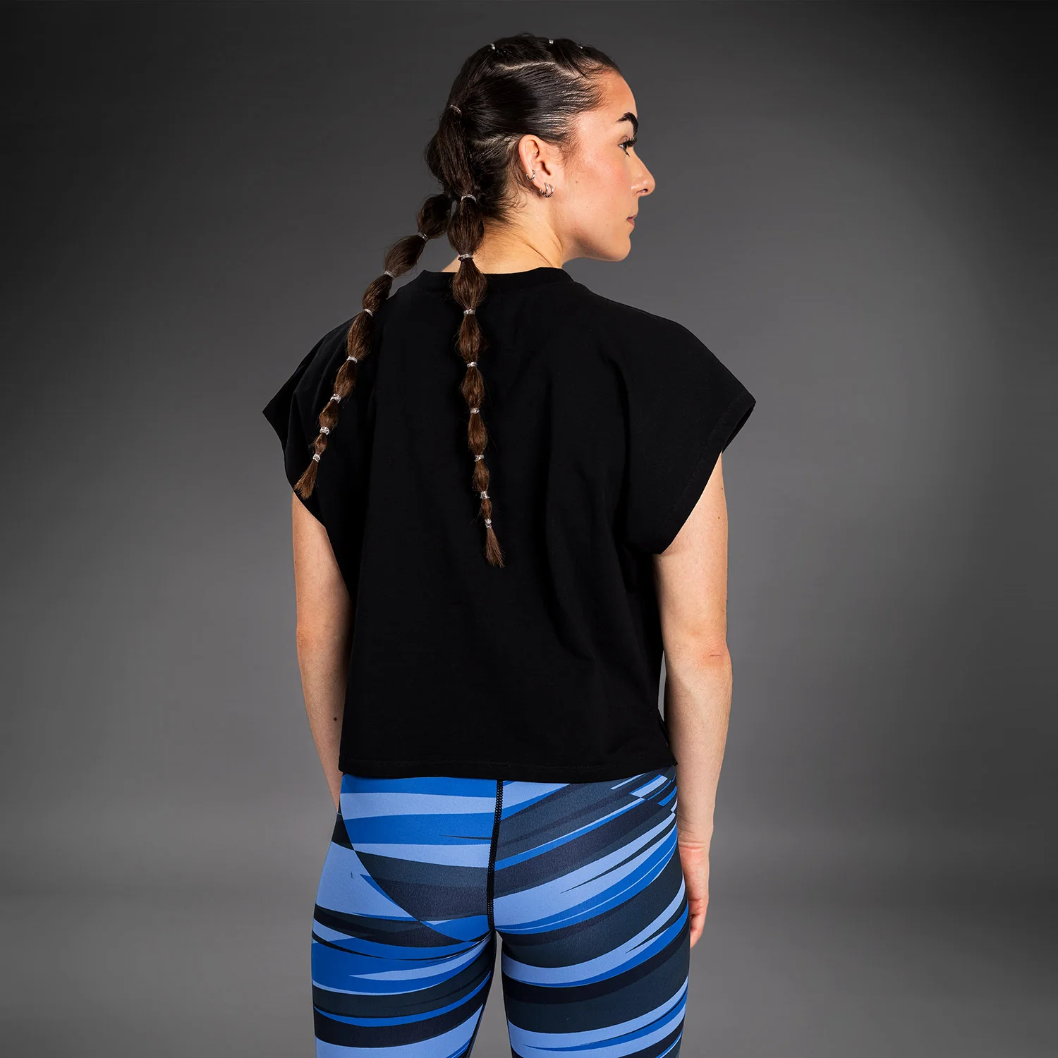 Venum Abyss T-shirt Cropped - Deep Black - Image 4