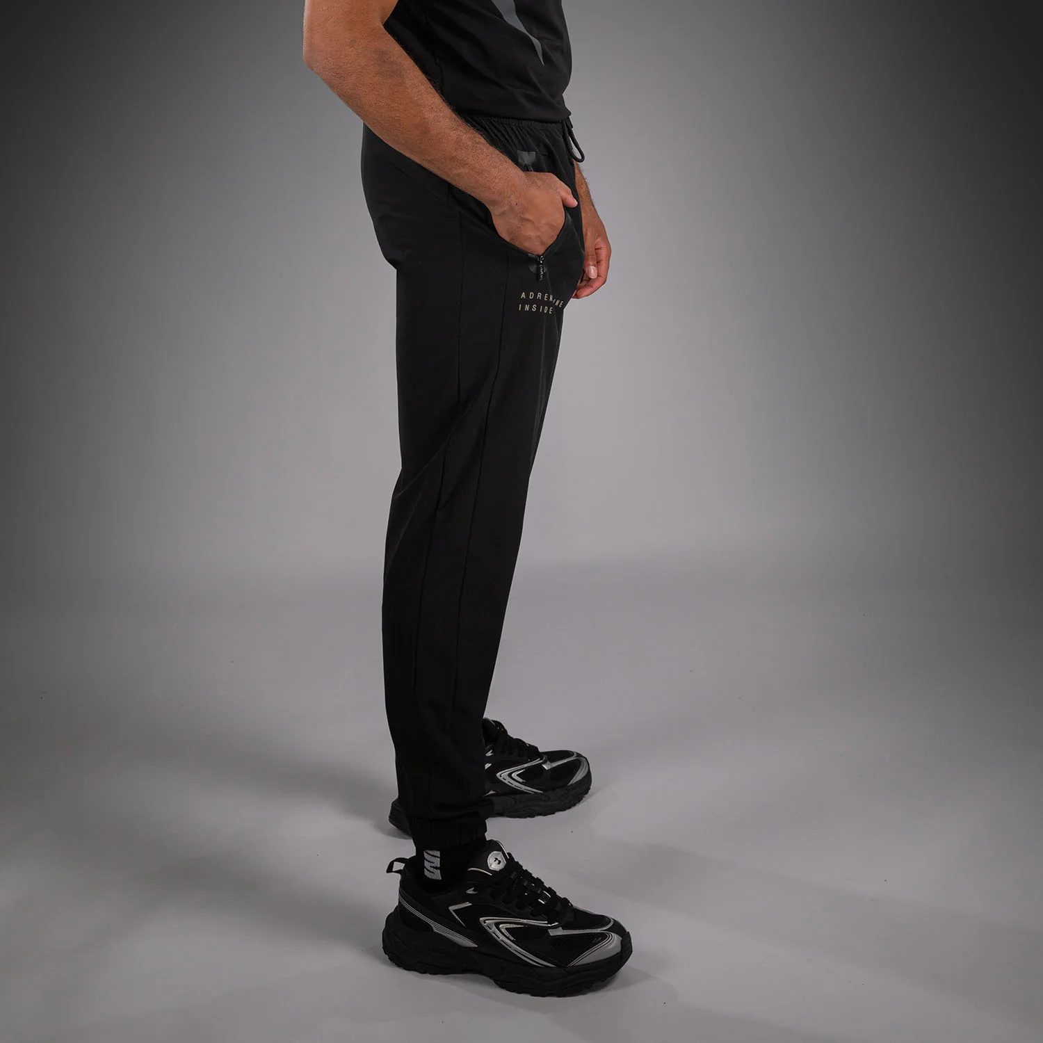 Venum Adrenaline Joggers - Black/Sand - Image 2