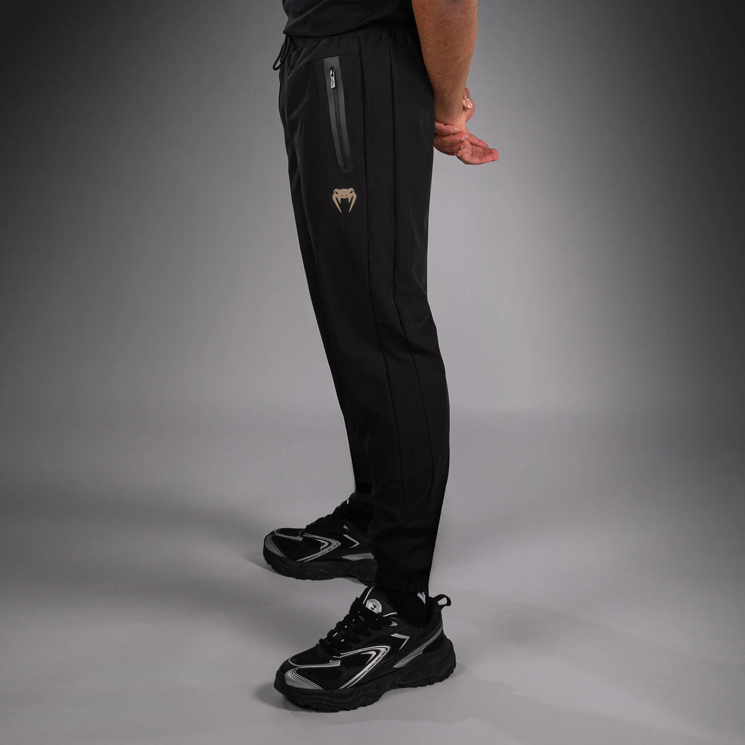 Venum Adrenaline Joggers - Black/Sand - Image 3