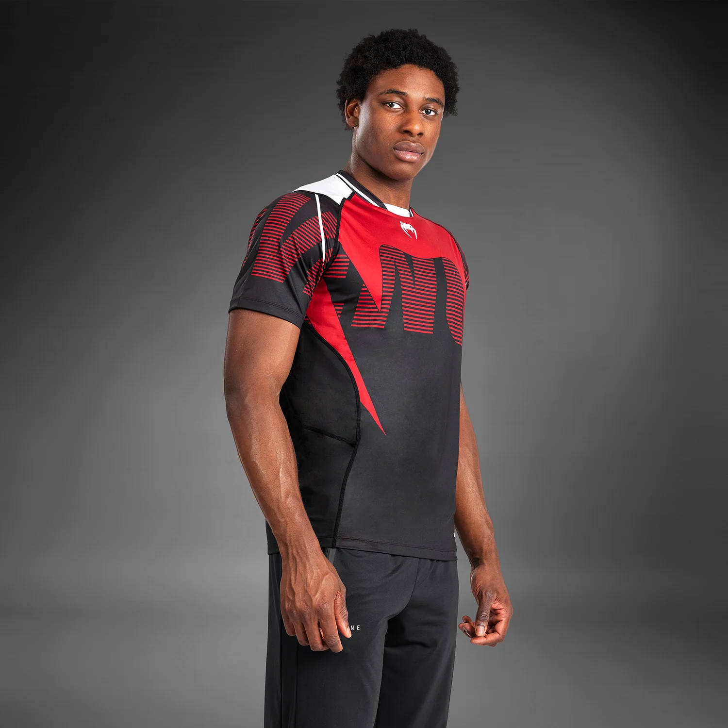 Venum Adrenaline Men's Dry-tech T-shirt - Red - Image 6