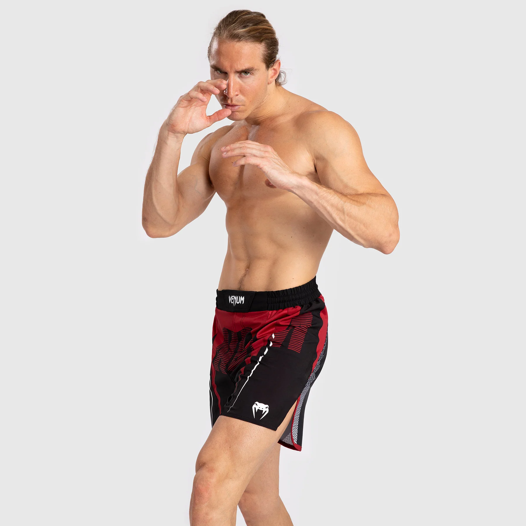 Venum Adrenaline Men's Fightshorts - Red - Image 4