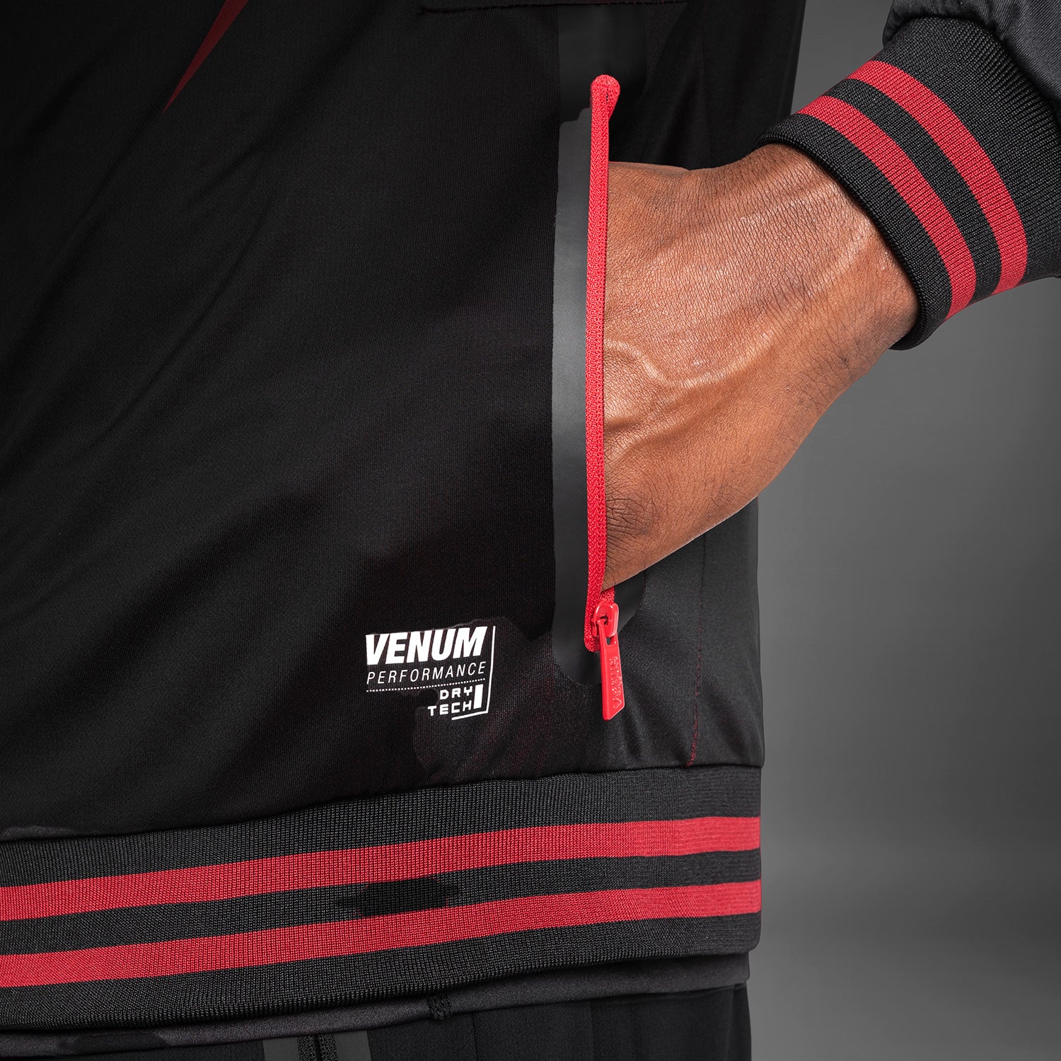 Venum Adrenaline Men's Track Jacket - Red - Image 7