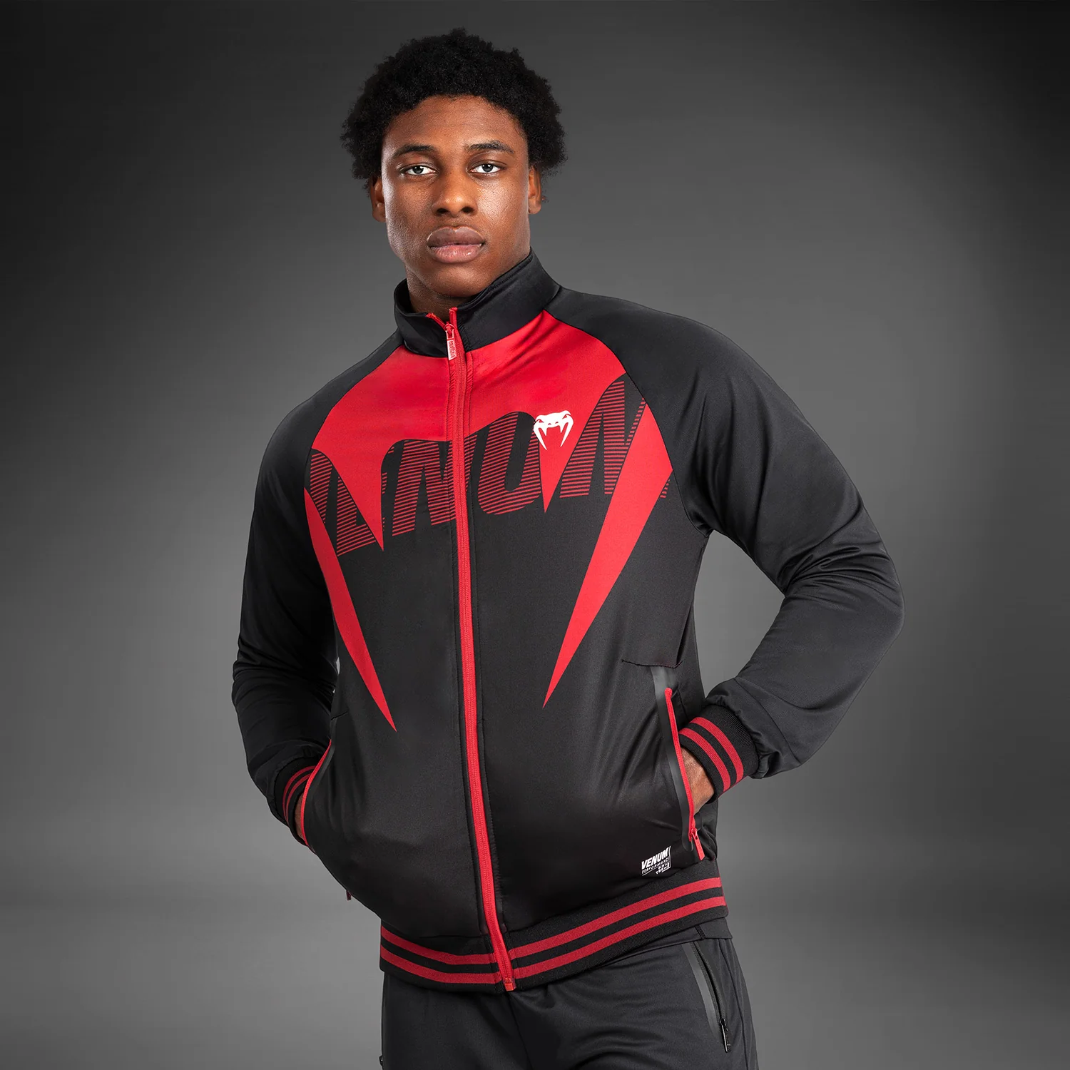 Venum Adrenaline Men's Track Jacket - Red - Image 8