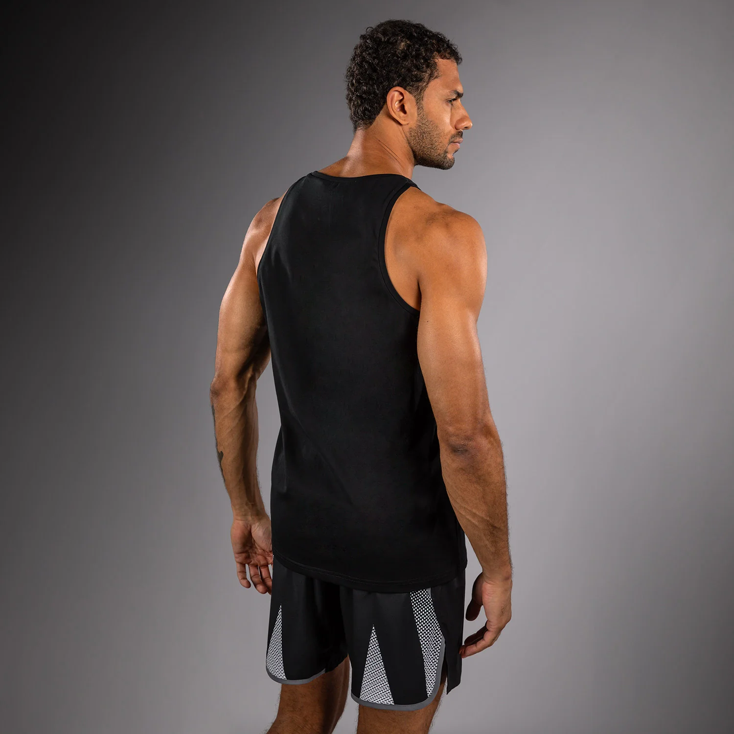 Venum Adrenaline Tank Top - Black/Silver Grey - Image 3