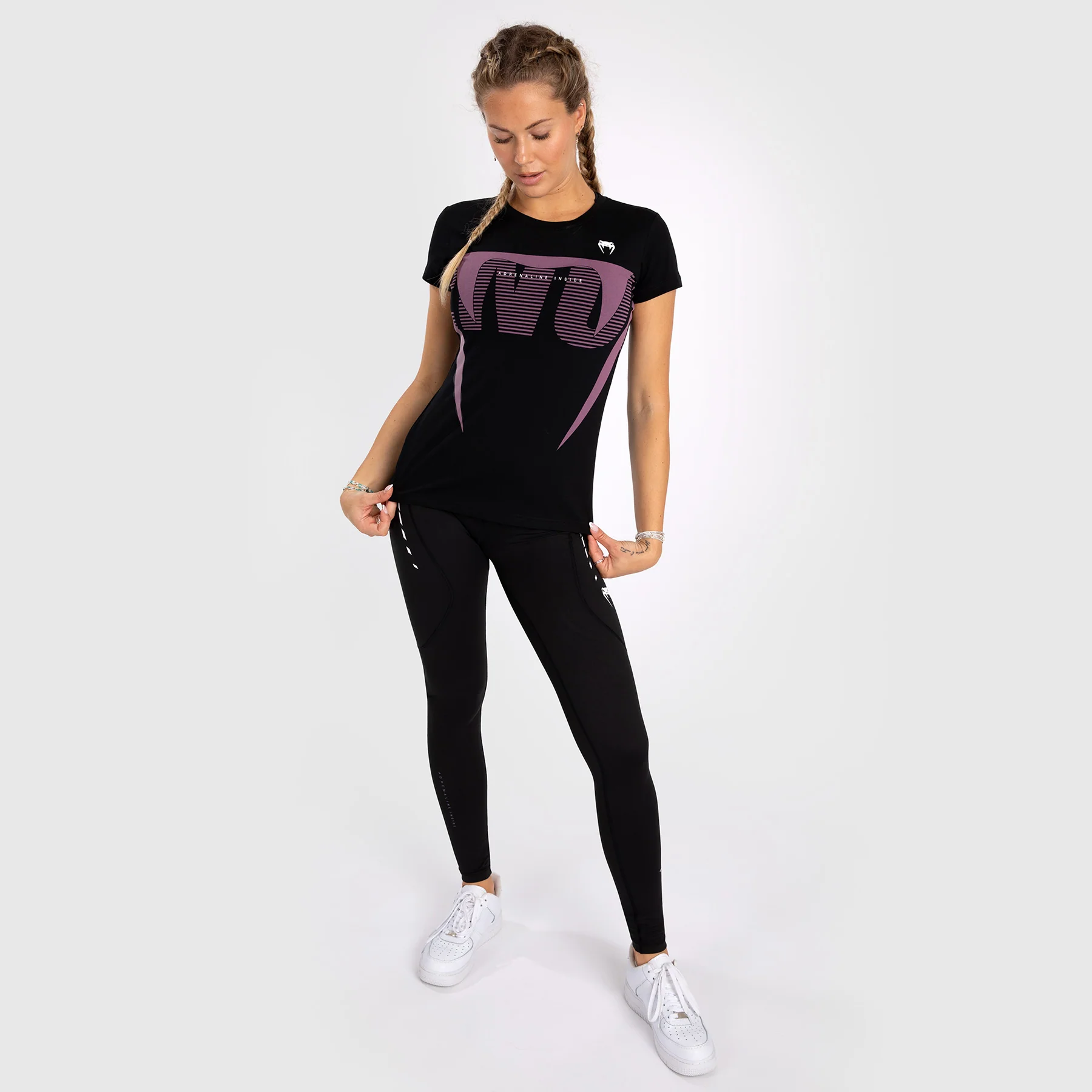 Venum Adrenaline Women’s T-Shirt - Purple - Image 2