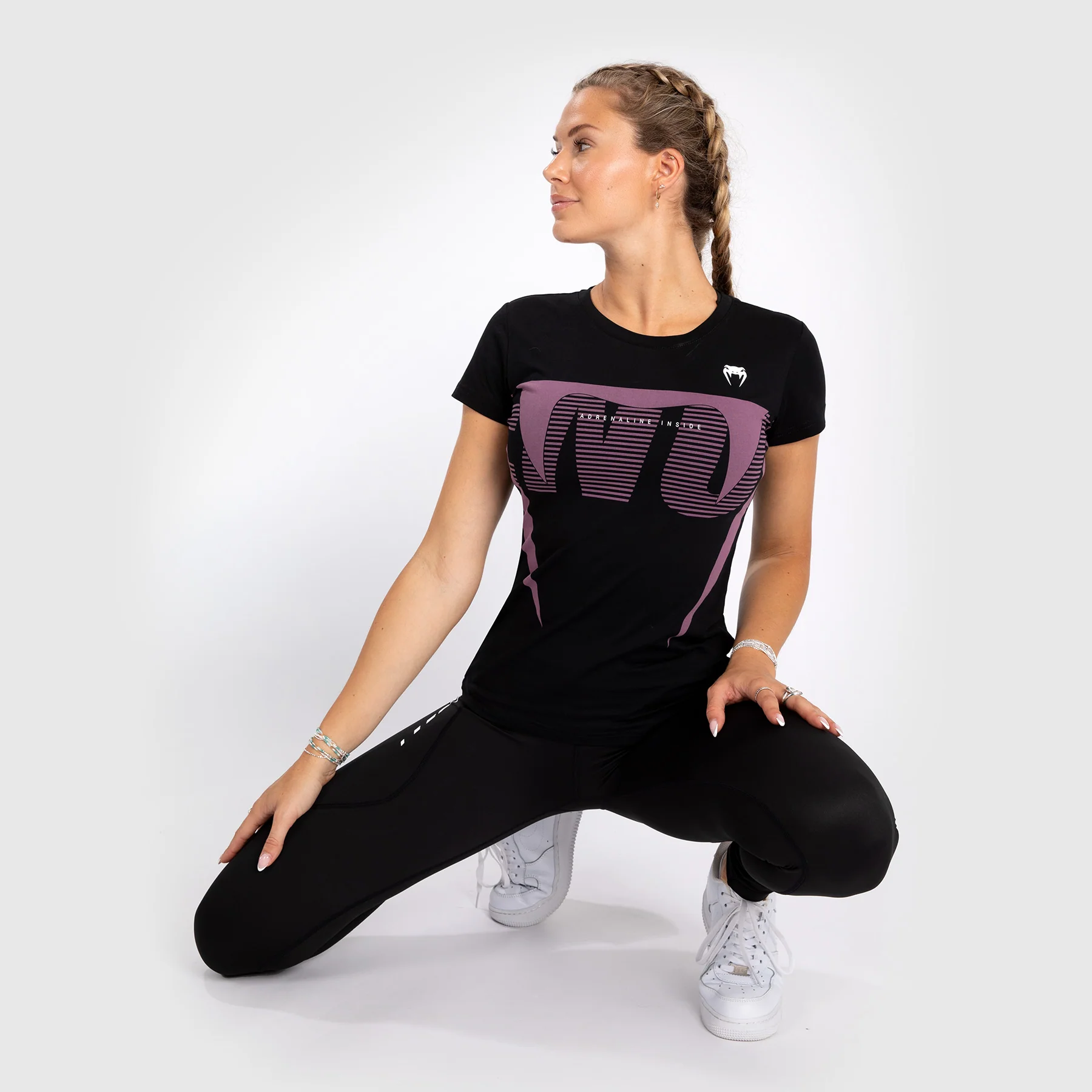 Venum Adrenaline Women’s T-Shirt - Purple - Image 5