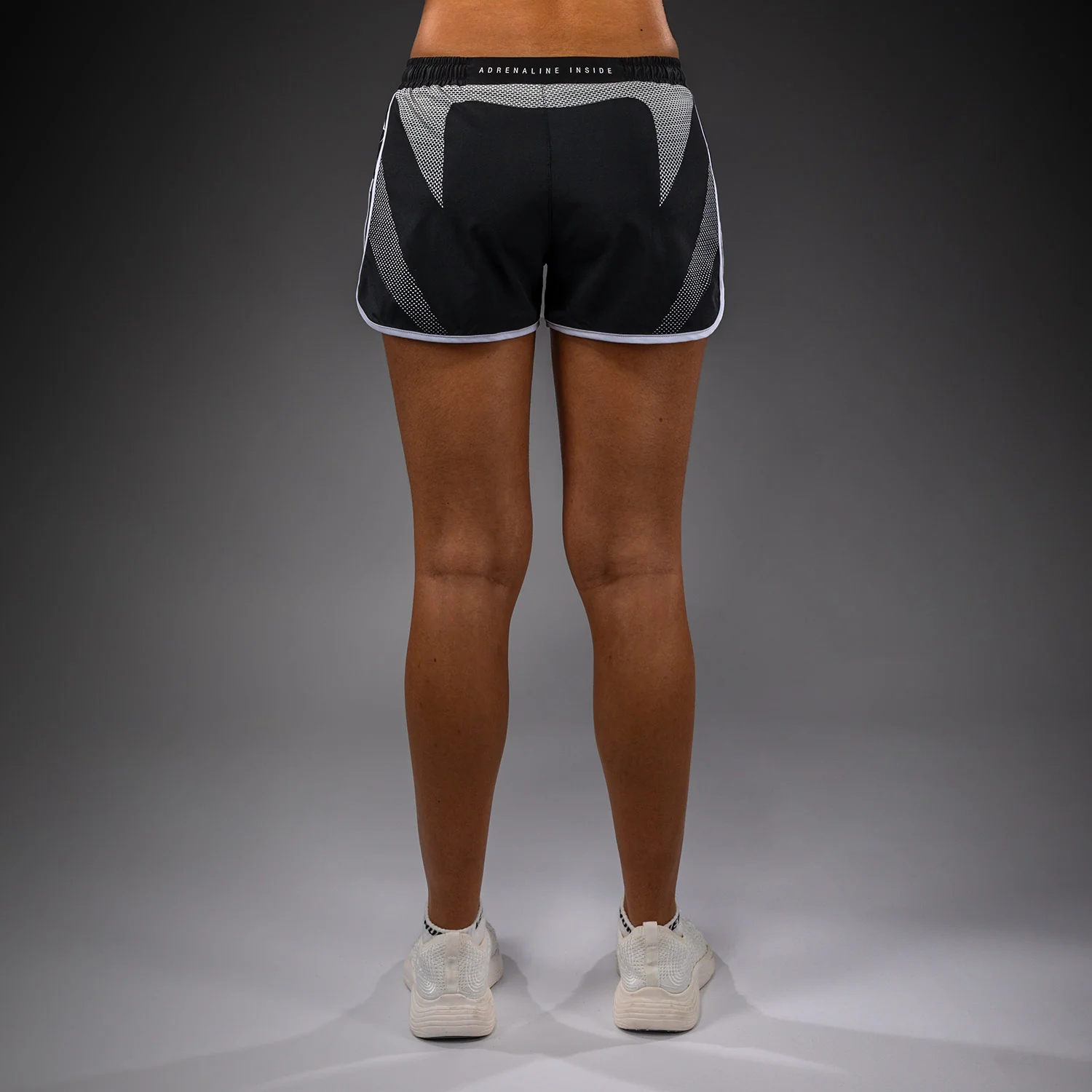 Venum Adrenaline Women's Training Shorts - Black/ Ivory - Image 4