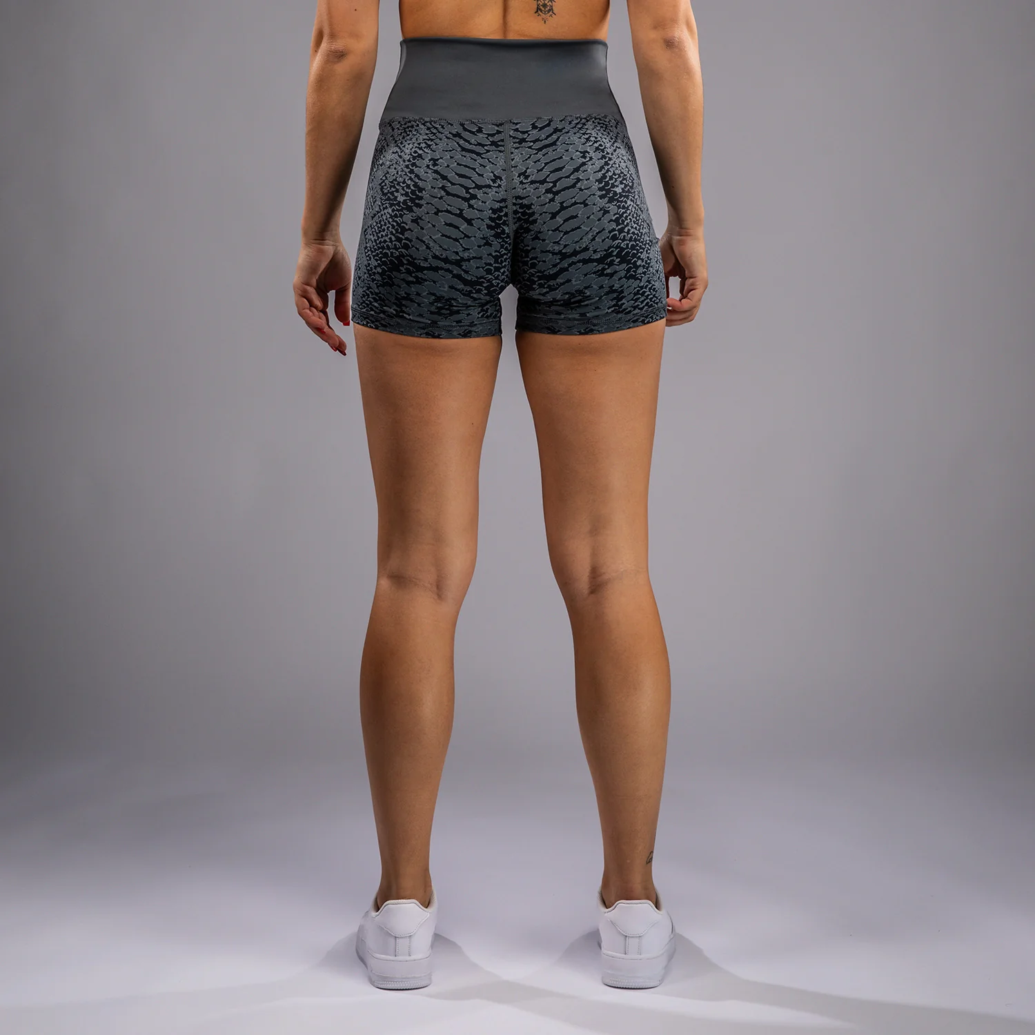 Venum Amazonia Women’s Compression Shorts - Dark Grey - Image 5