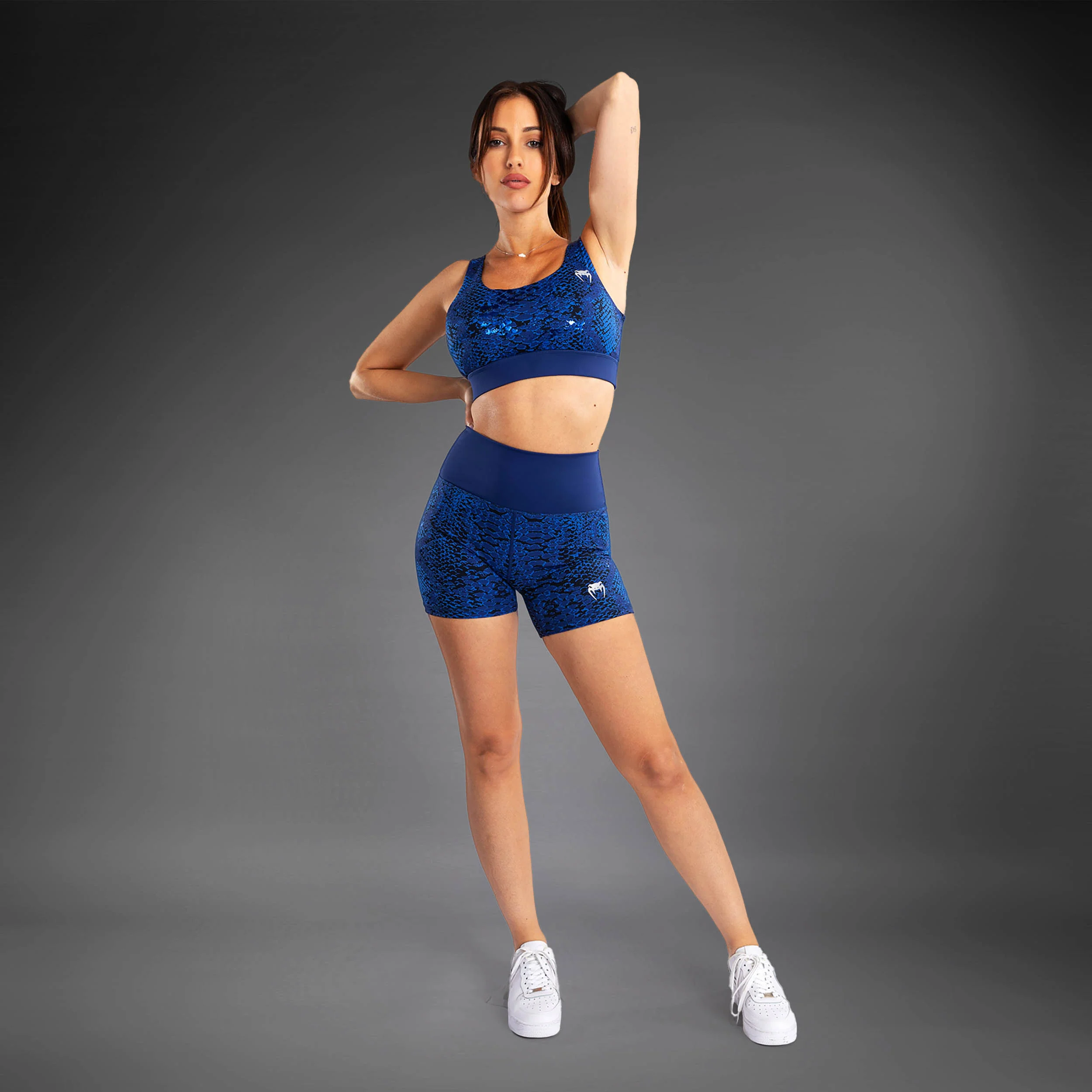 Venum Amazonia Women’s Compression Shorts - Ultramarine Blue - Image 5