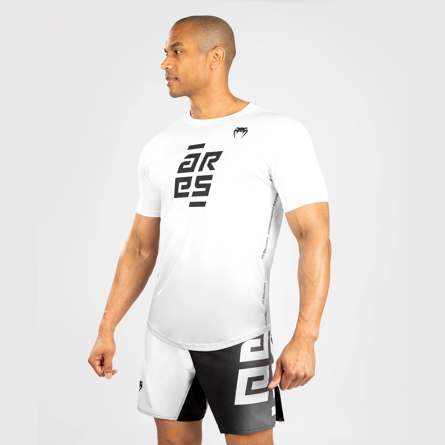 Venum x Ares Dry Tech T-Shirt - White - Image 3