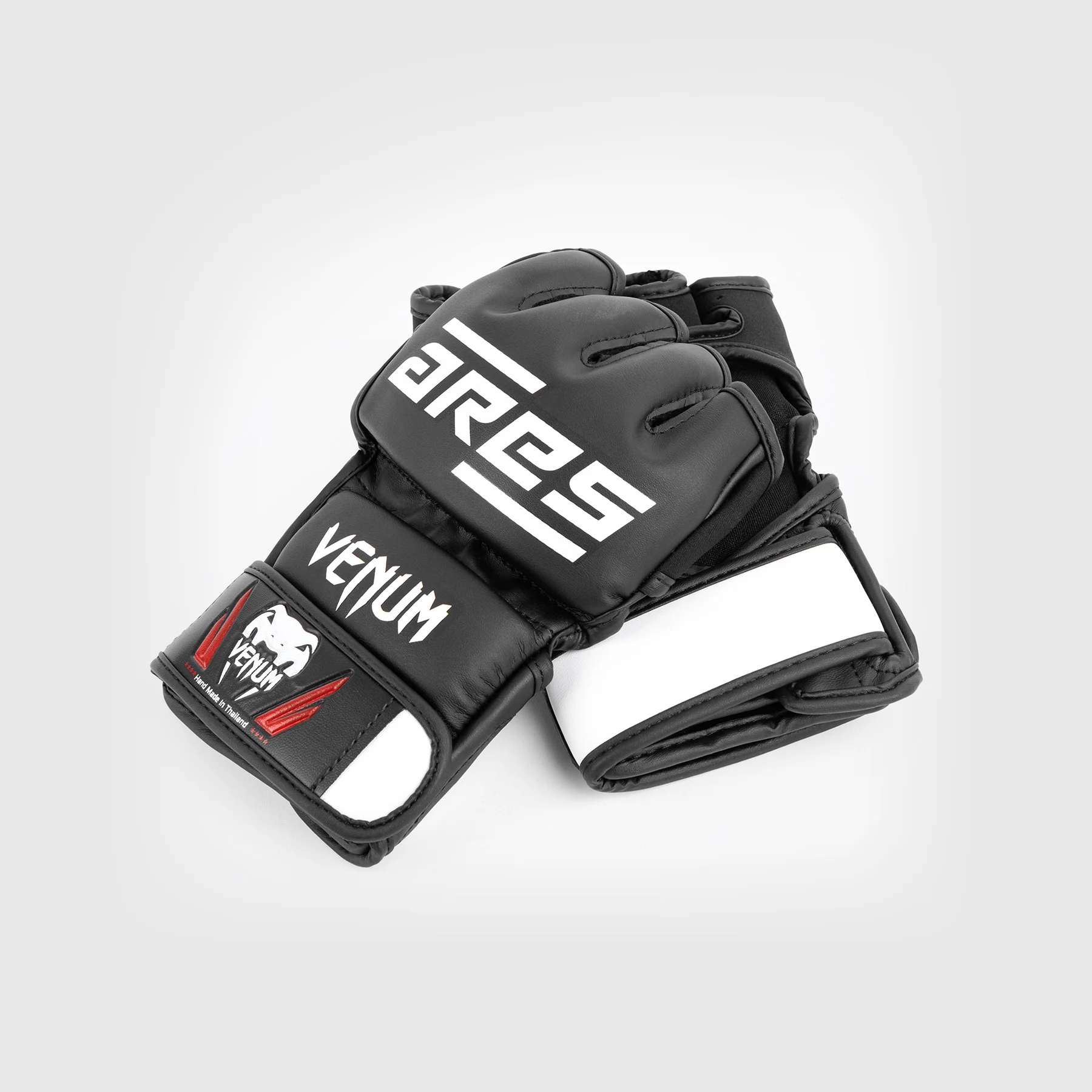 Venum x Ares MMA Gloves - Black - Image 6