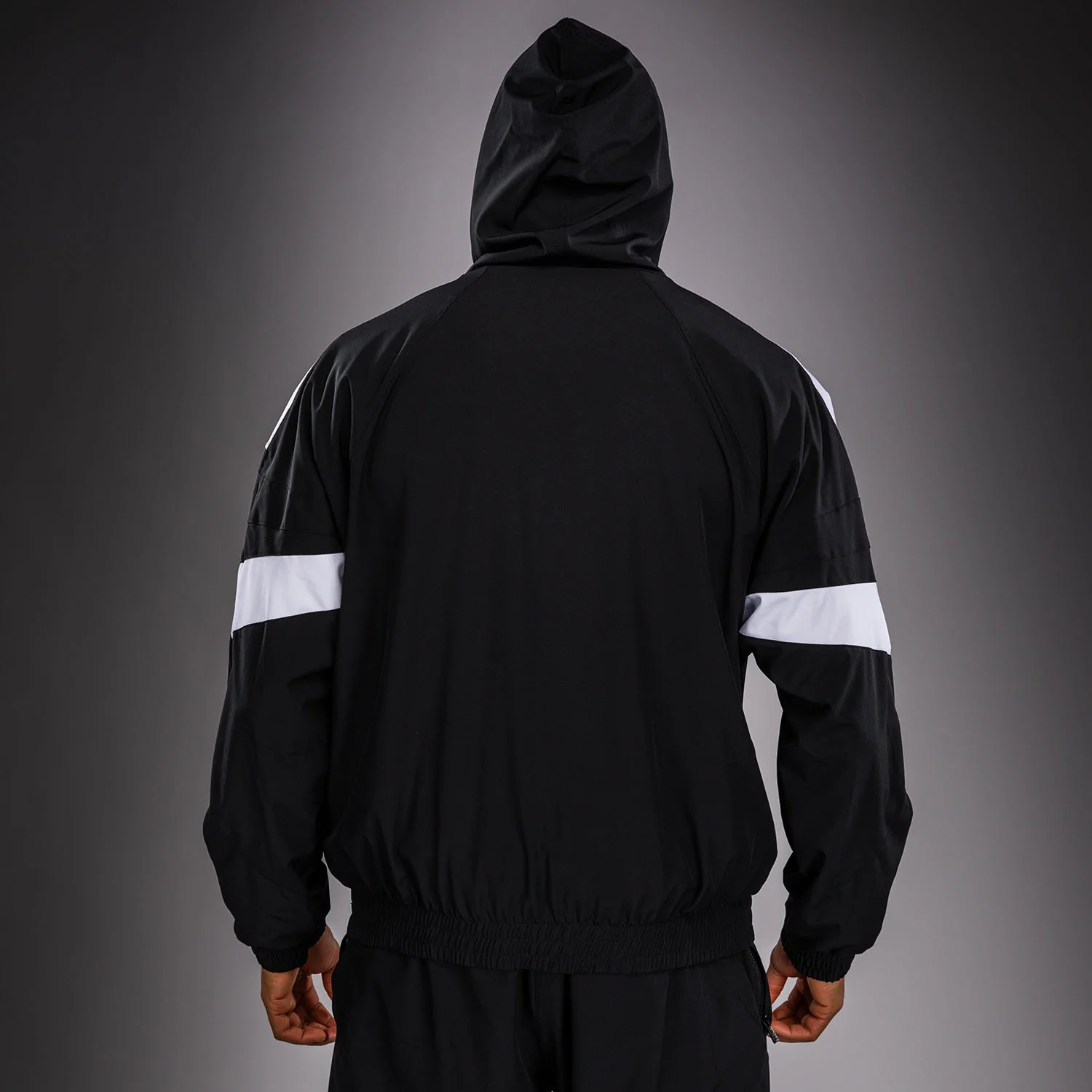 Venum Attack 90 Track Jacket - White/Black - Image 6