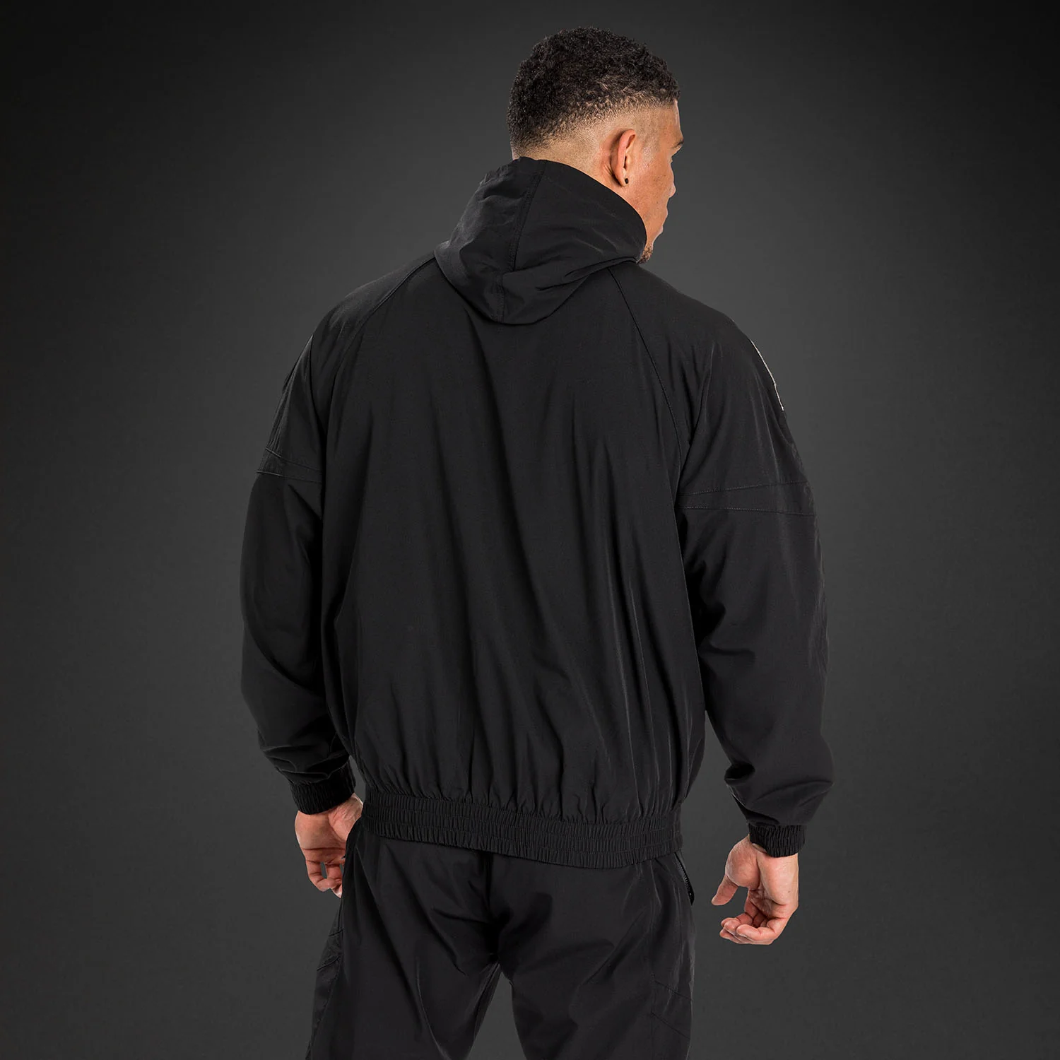 Venum Attack 90 Tracksuit Jacket - Black/White - Image 3