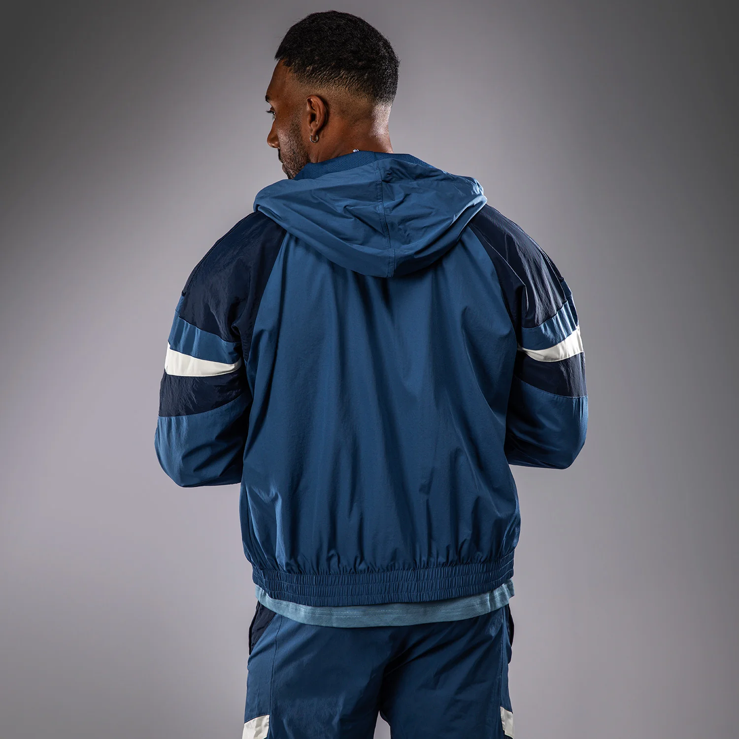 Venum Attack 90 Tracksuit Jacket - Midnight Blue - Image 3
