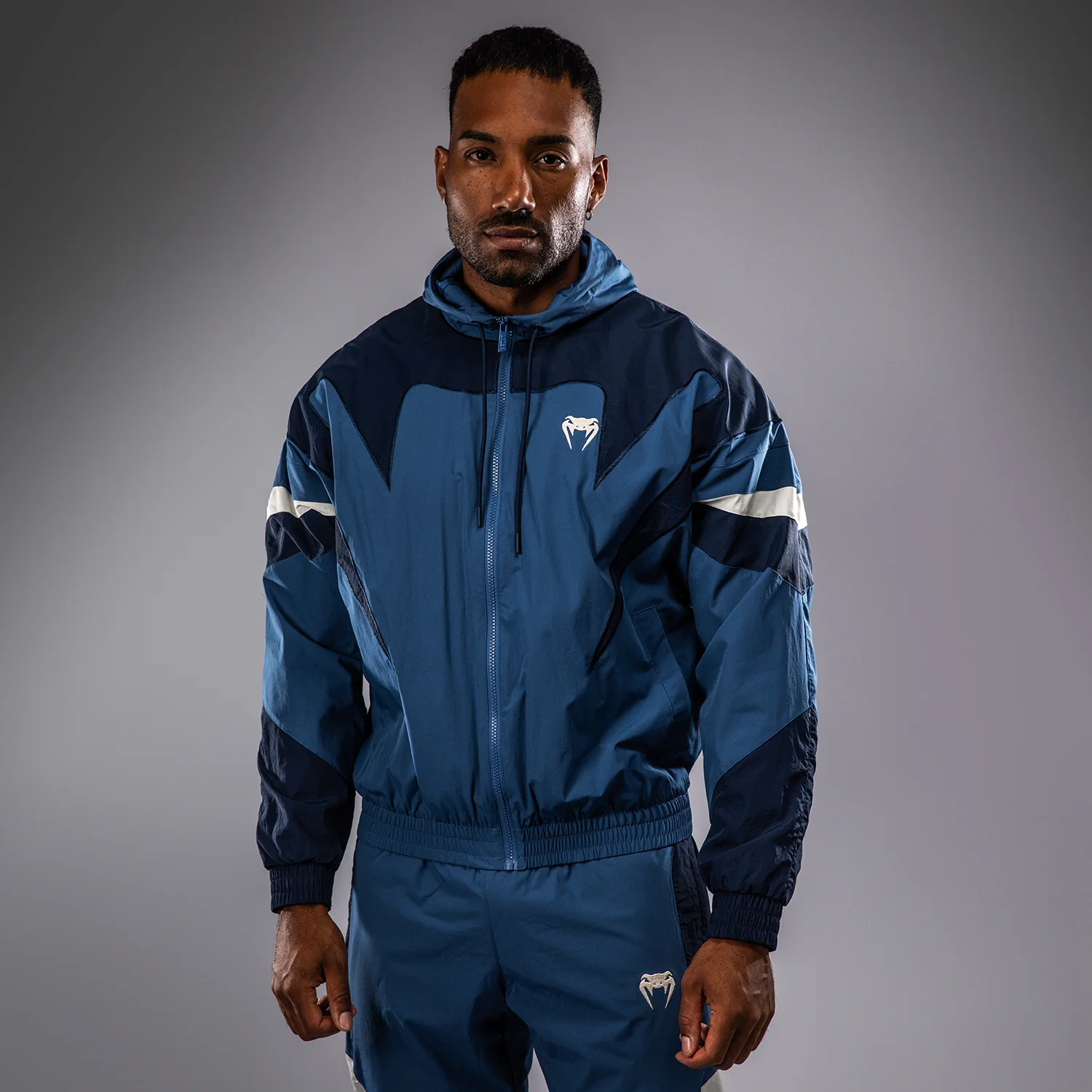 Venum Attack 90 Tracksuit Jacket - Midnight Blue - Image 4