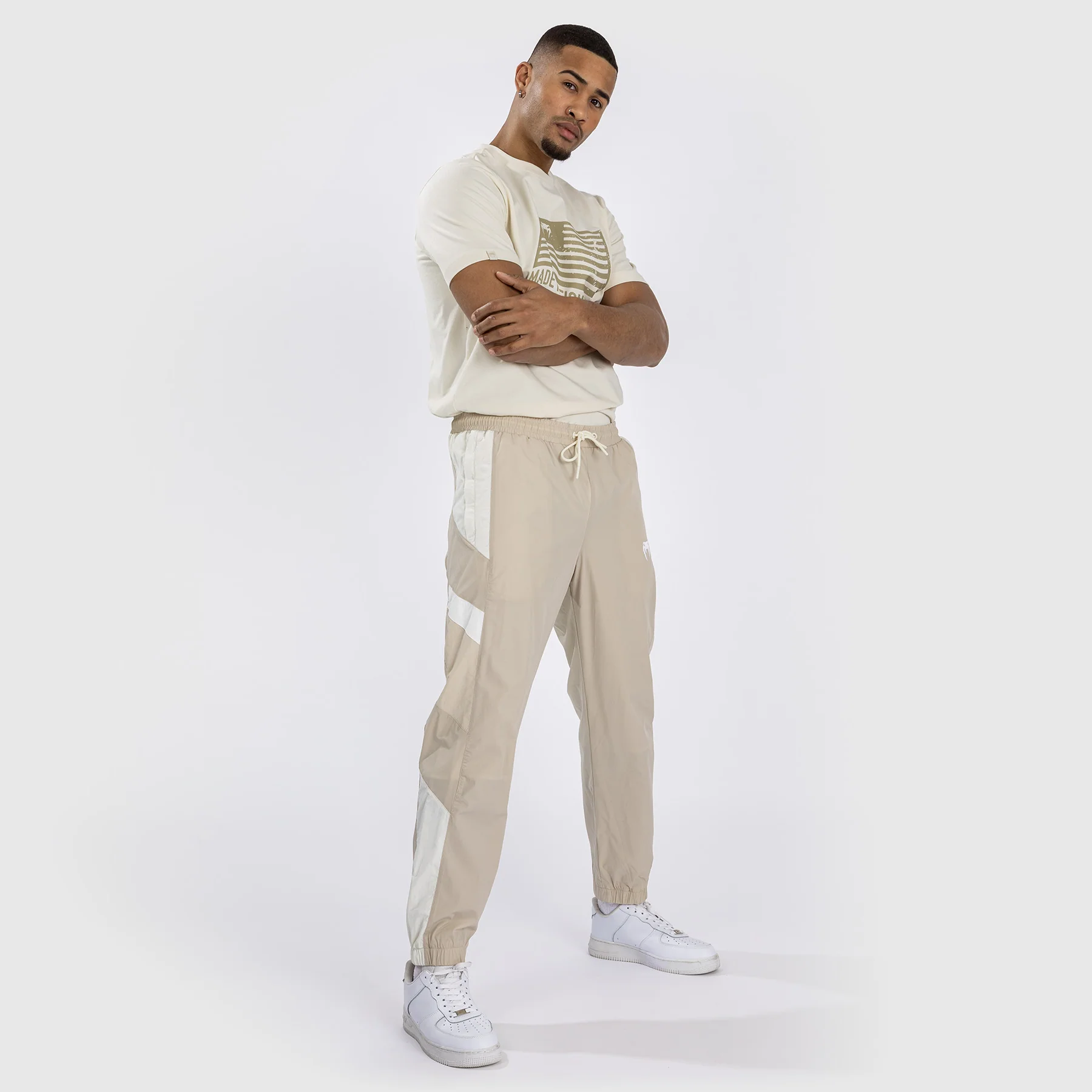 Venum Attack 90 Tracksuit Pants - Beige - Image 3