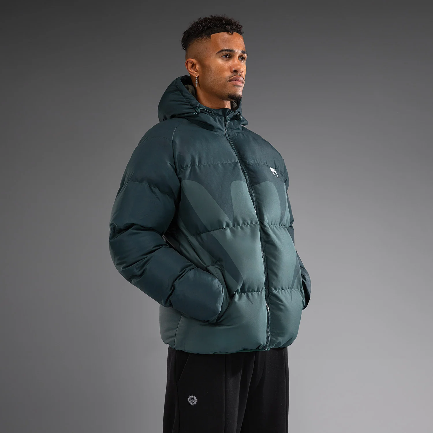 Venum Attack Down Jacket - Army Green - Image 6