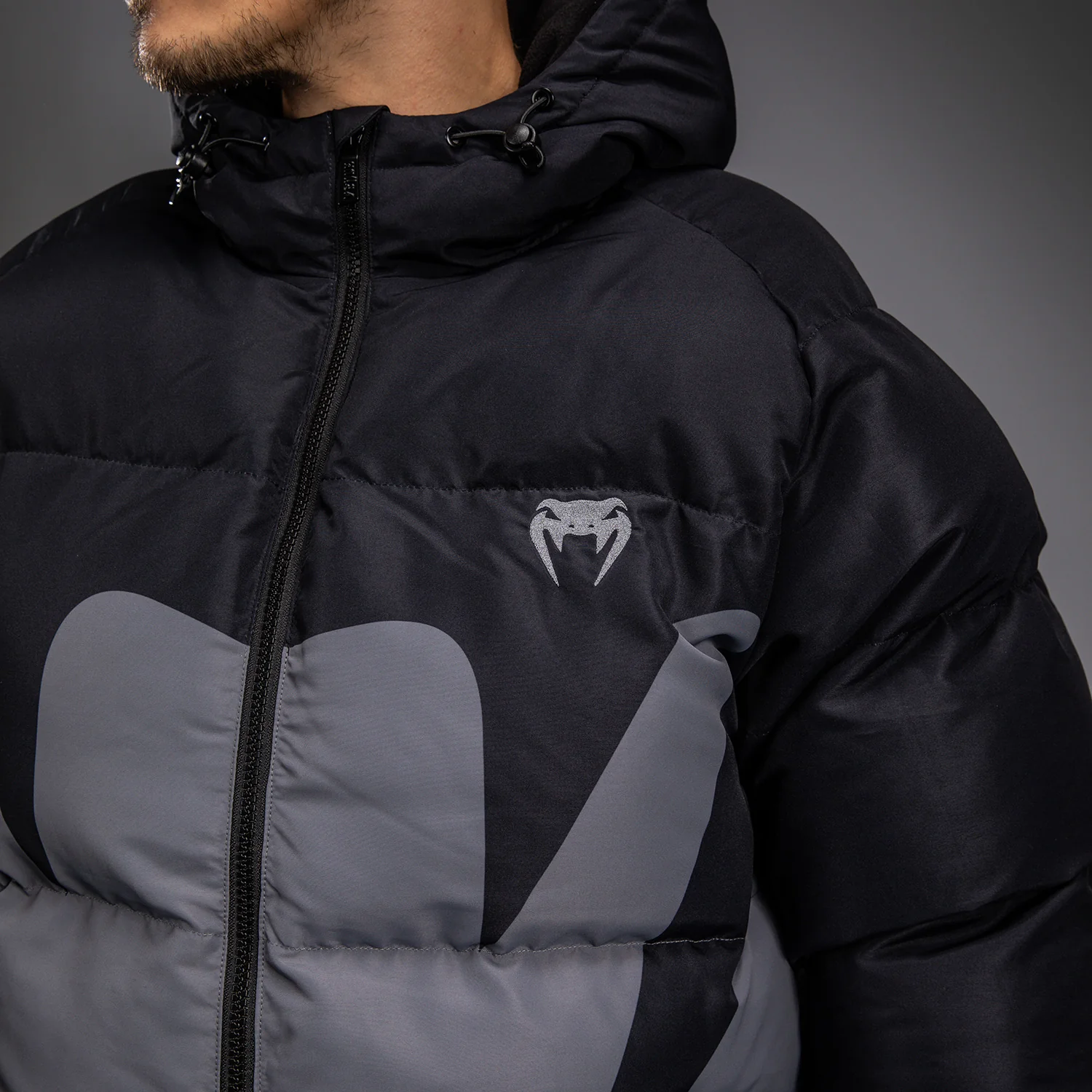 Venum Attack Down Jacket - Storm Grey - Image 7