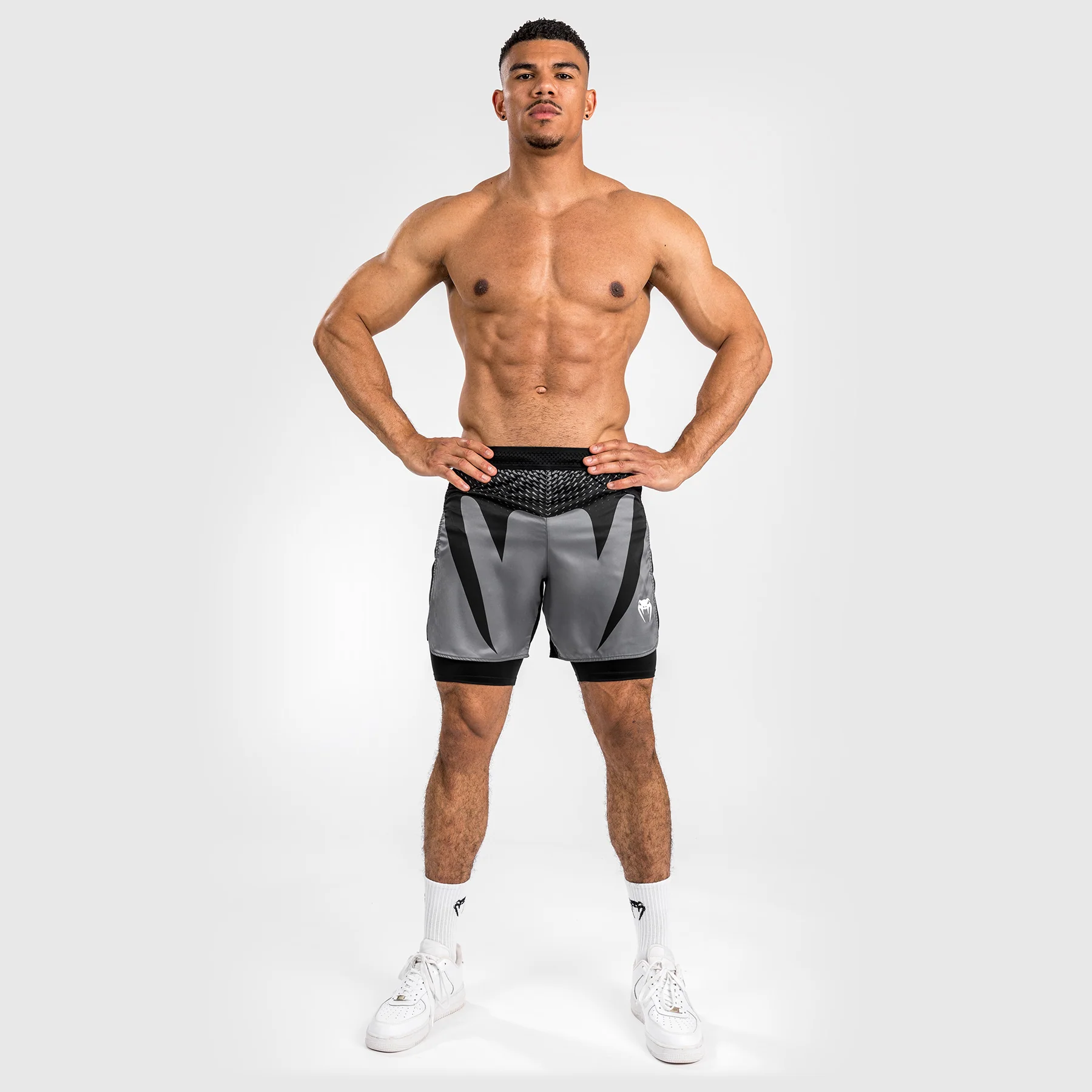 Venum Attack Men's Fight Shorts - Black - Image 3