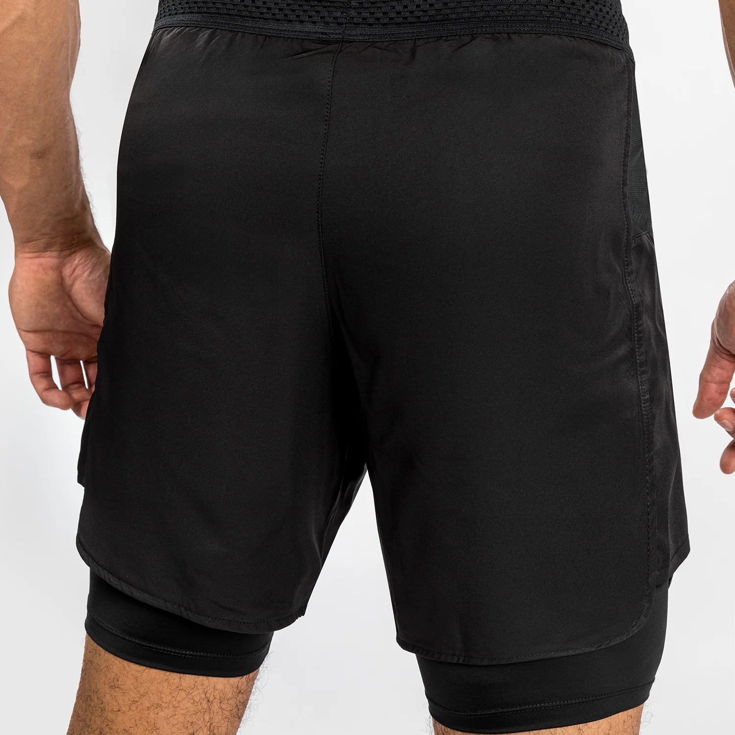 Venum Attack Men's Fight Shorts - Black - Image 5