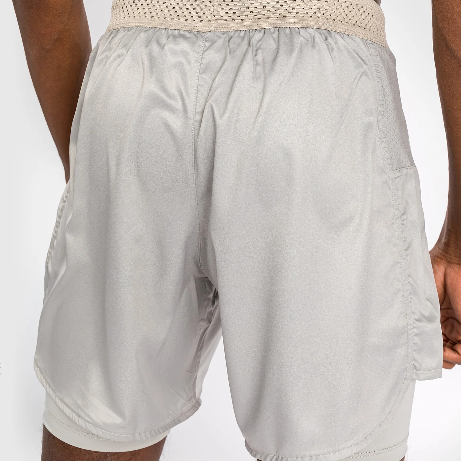 Venum Attack Men's Fight Shorts - Sand - Image 3