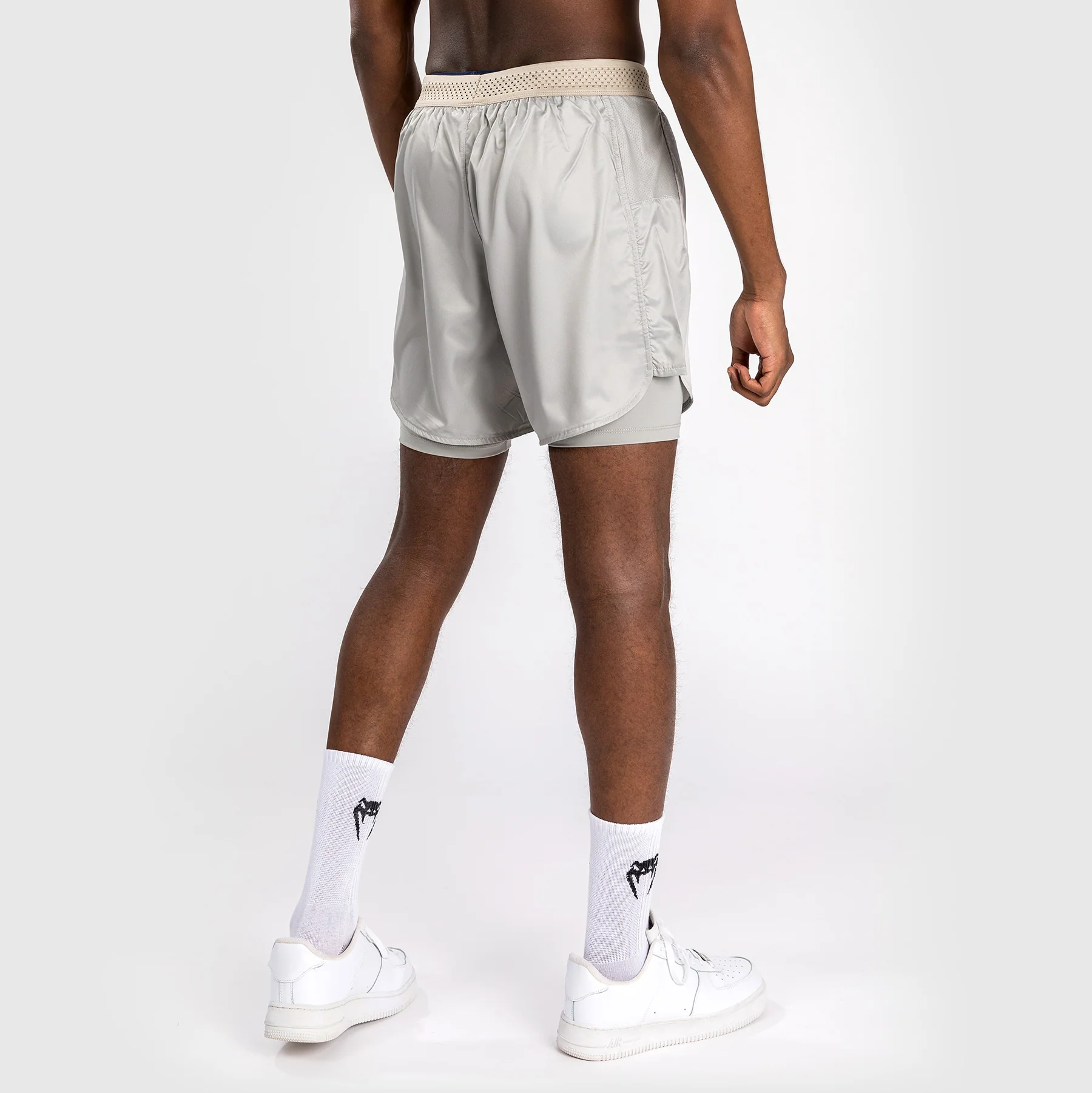 Venum Attack Men's Fight Shorts - Sand - Image 7