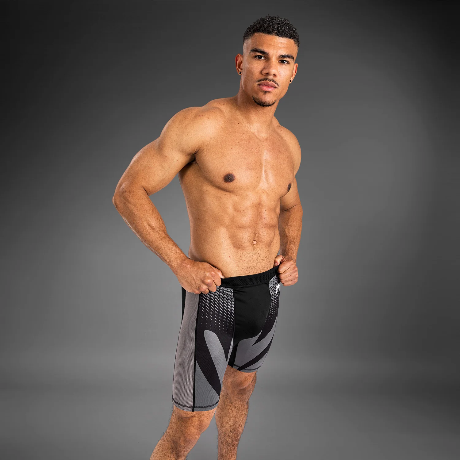 Venum Attack Men's Vale Tudo Short - Black - Image 4