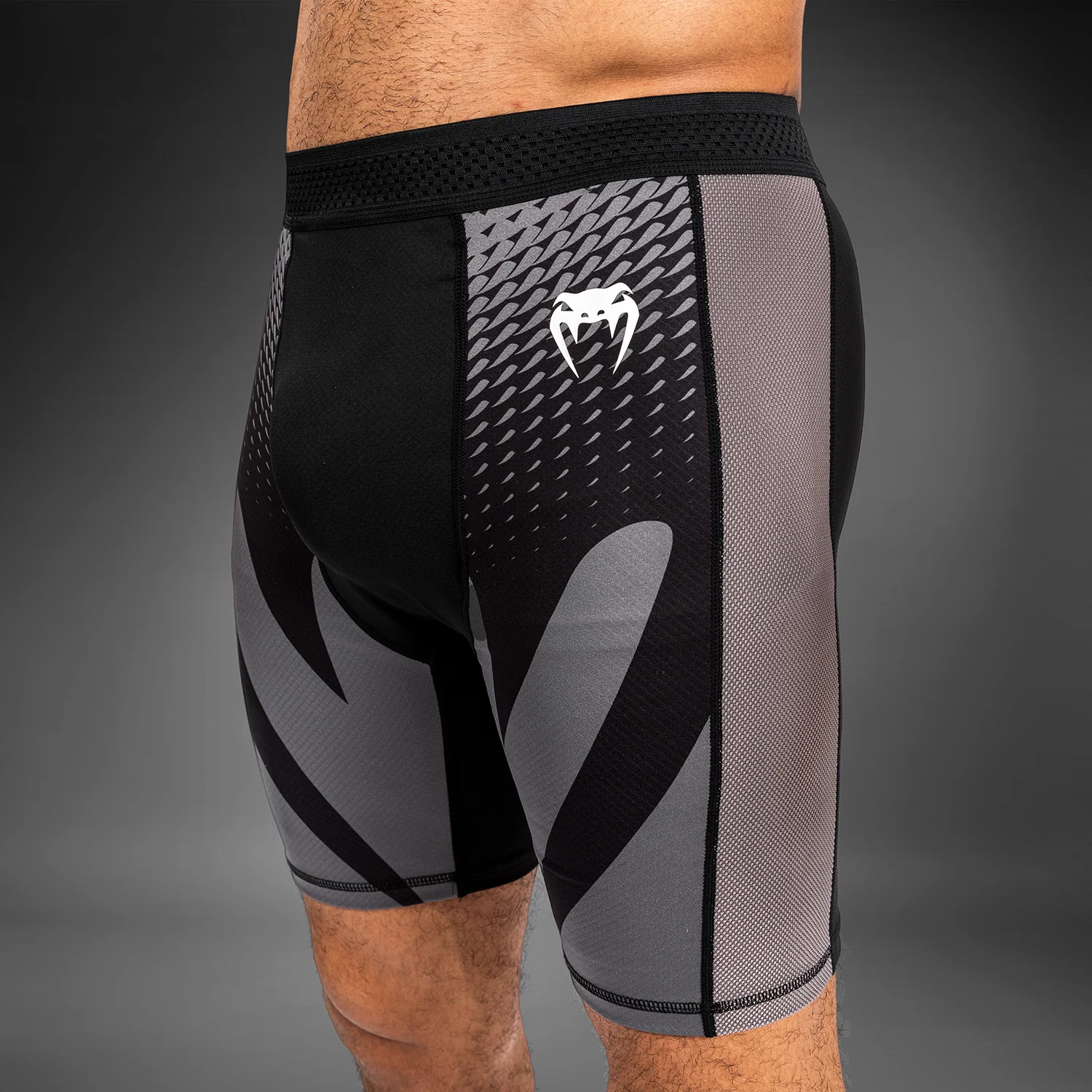 Venum Attack Men's Vale Tudo Short - Black - Image 6