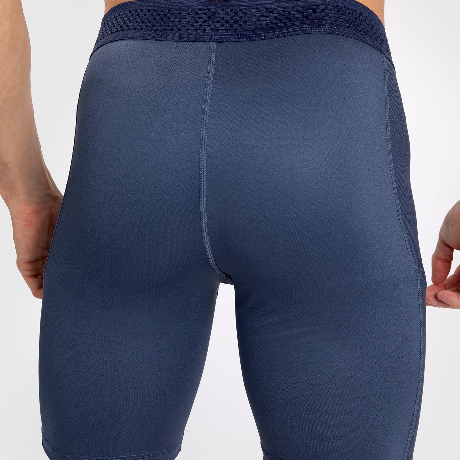 Venum Attack Men's Vale Tudo Short - Navy Blue - Image 5