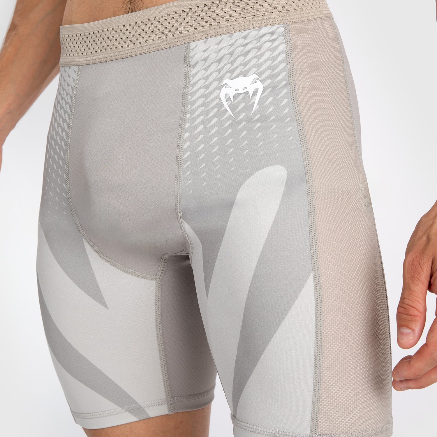 Venum Attack Men's Vale Tudo Short - Sand - Image 6