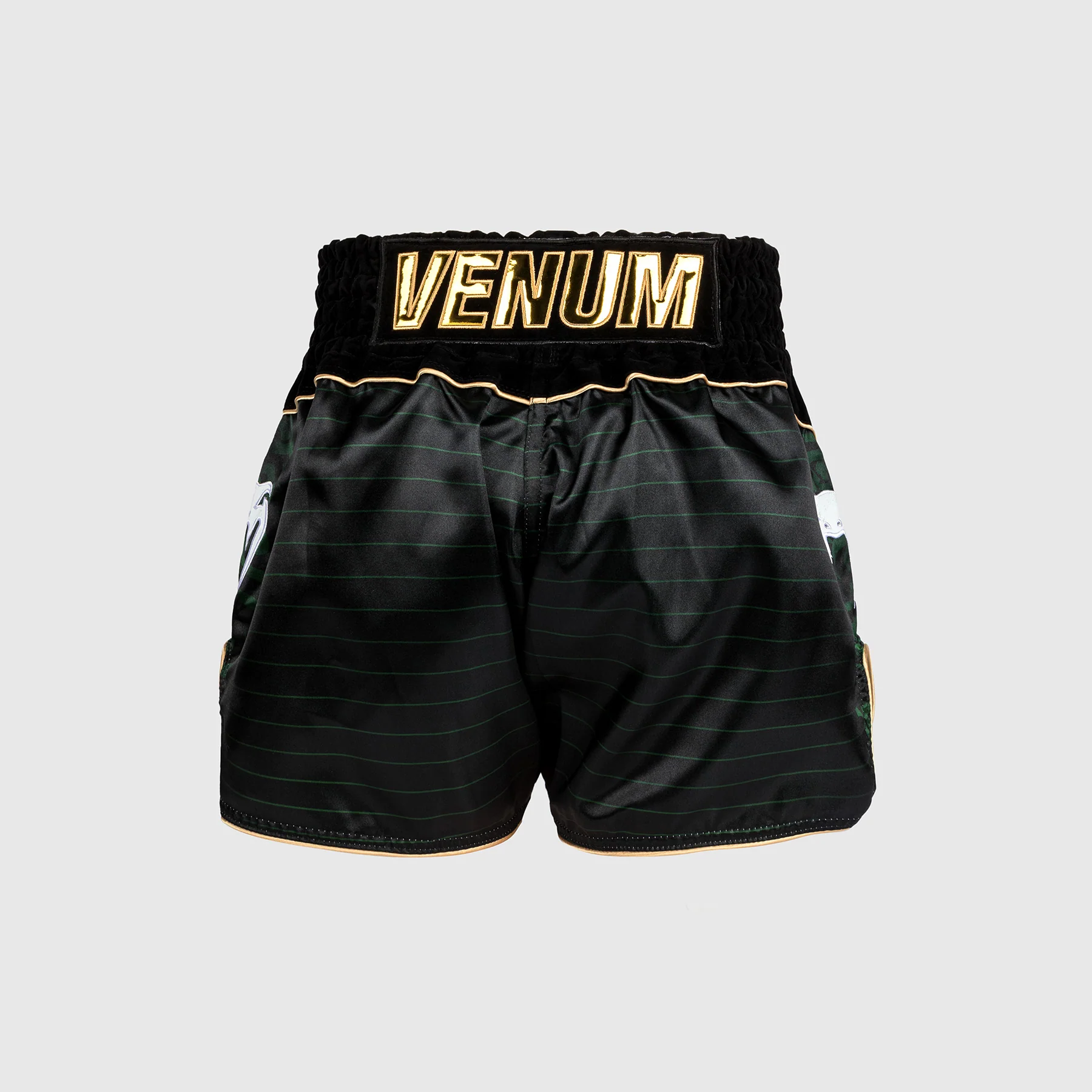 Venum Attack Muay Thaï Short - Black/Green - Image 3