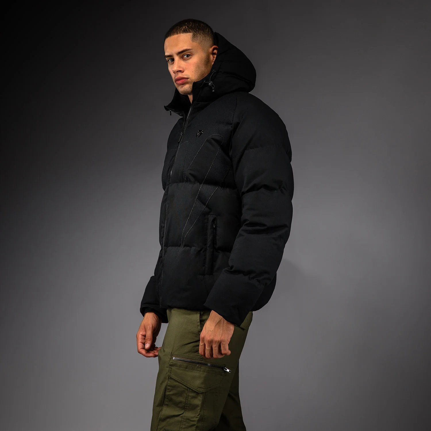 Venum Attack Urban Gi Down Jacket - Black - Image 3