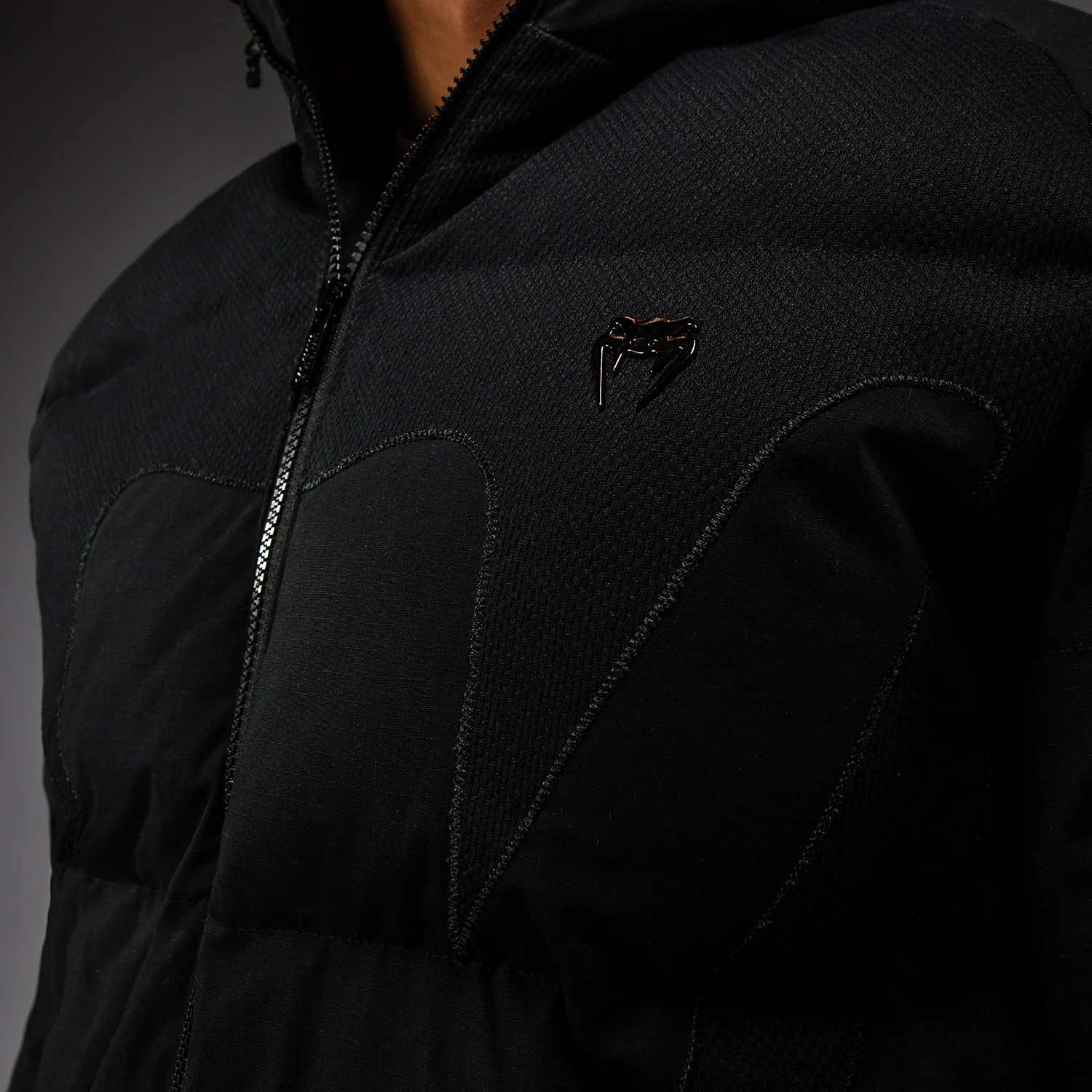 Venum Attack Urban Gi Down Jacket - Black - Image 6