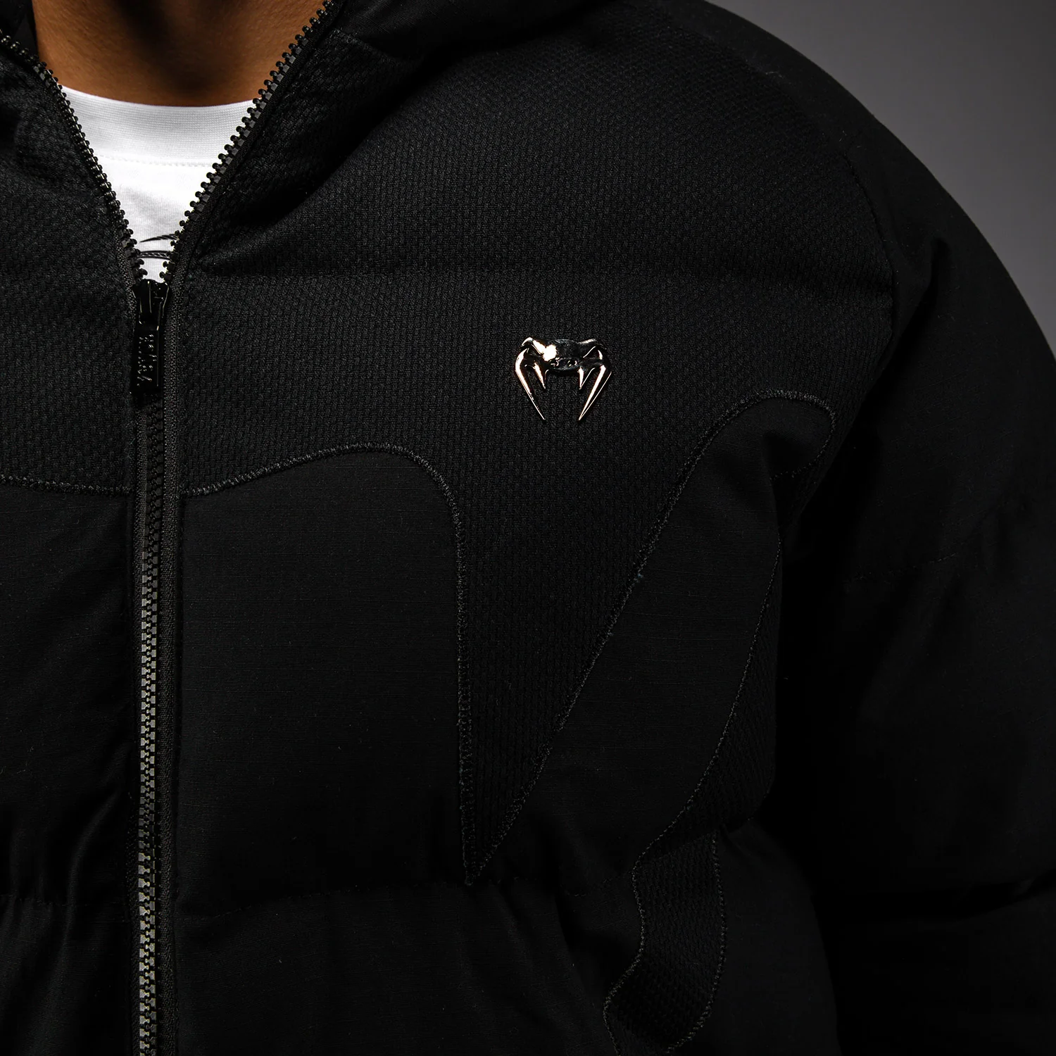 Venum Attack Urban Gi Down Jacket - Black - Image 7