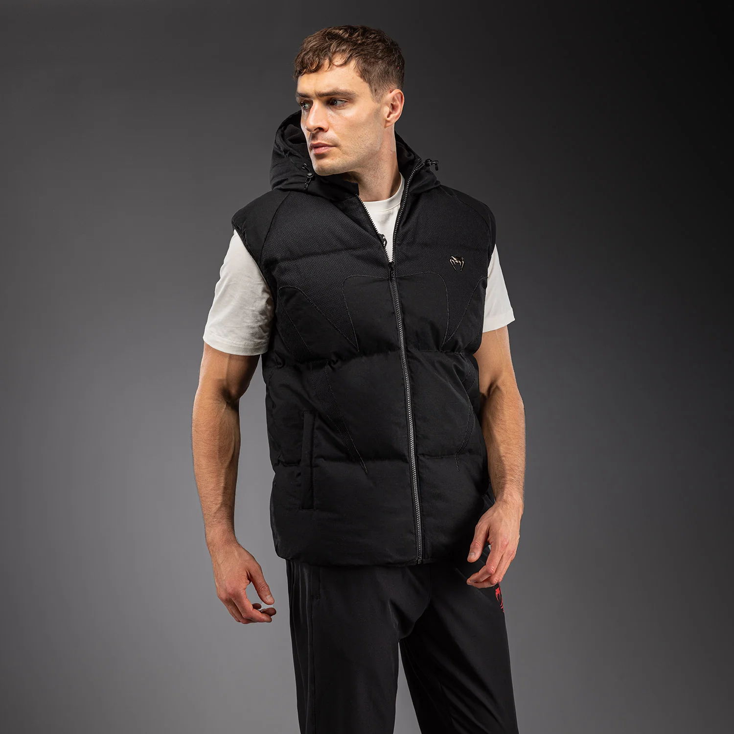 Venum Attack Urban Gi Down Vest - Black