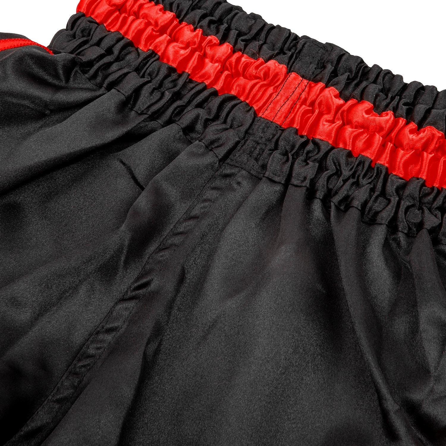Venum Bangkok Inferno Kids Muay Thai Shorts - Black/Red - Image 4