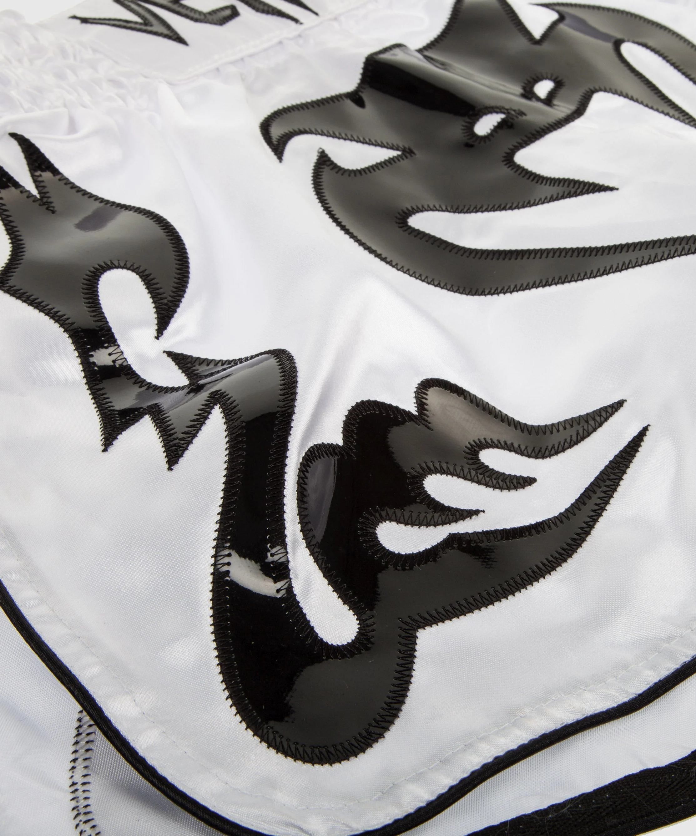 Venum Bangkok Inferno Muay Thai Shorts - Ice/Black - Image 3