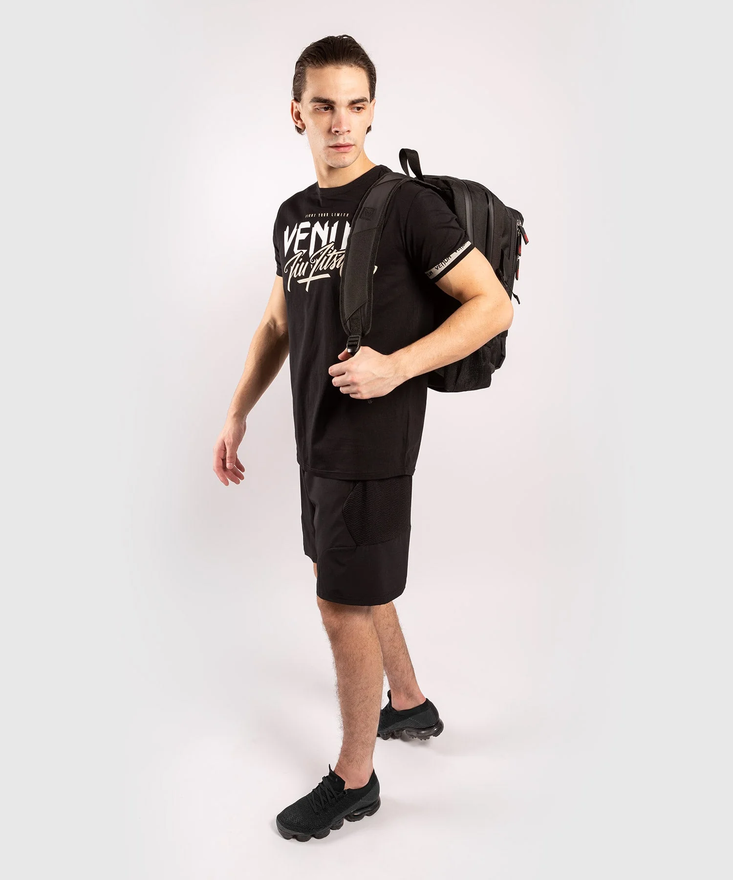 Venum BJJ Classic 20 T-Shirt Black/Sand - Image 6