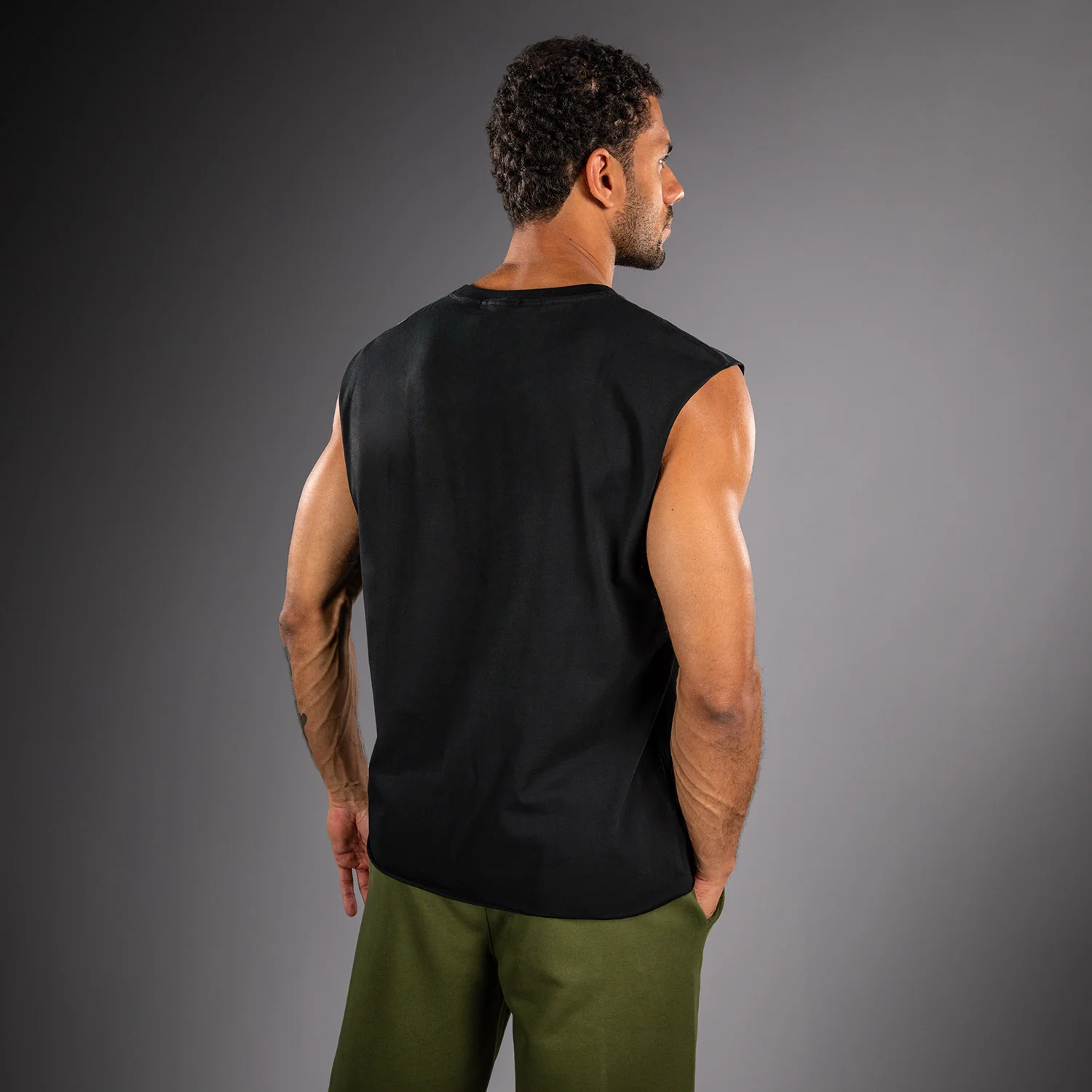 Venum Boxing VT Sleeveless T-Shirt - Black - Image 3