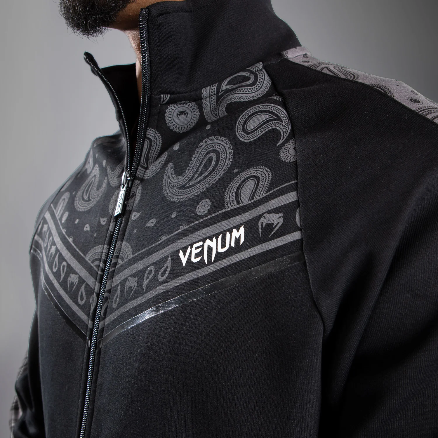 Venum Cali 34 Track Jacket - Black - Image 6