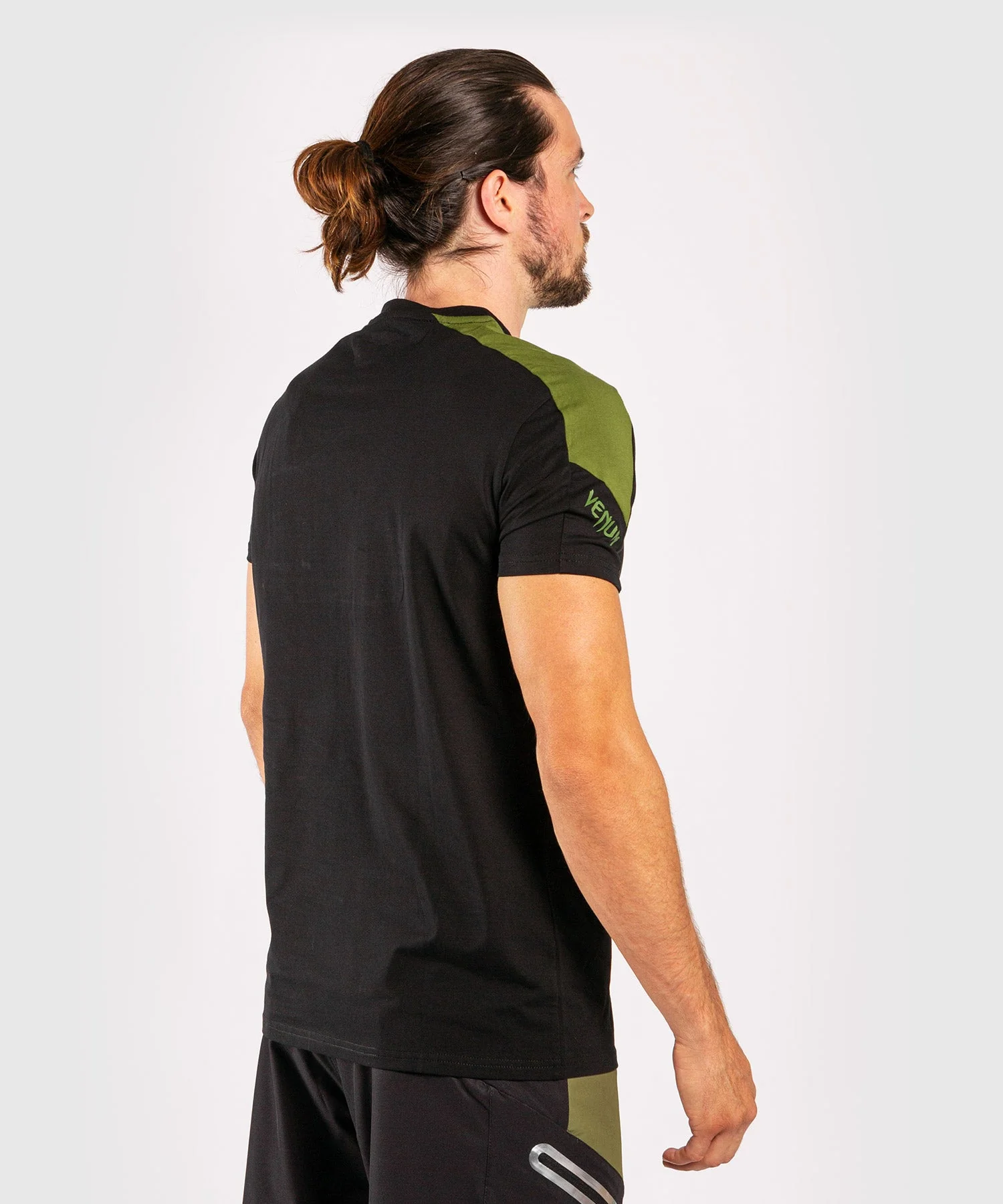 Venum Cargo T-shirt - Black/Green - Image 5