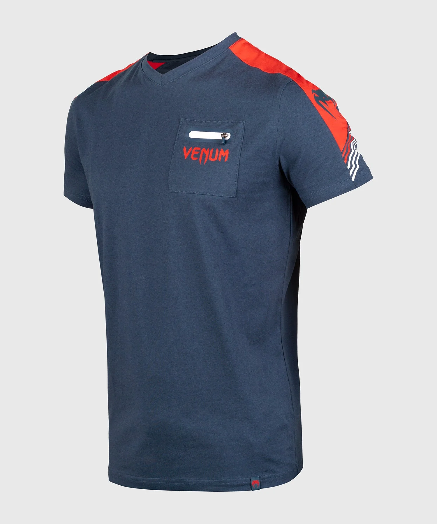 Venum Cargo T-shirt - Dark blue/Raspberry-White - Image 3