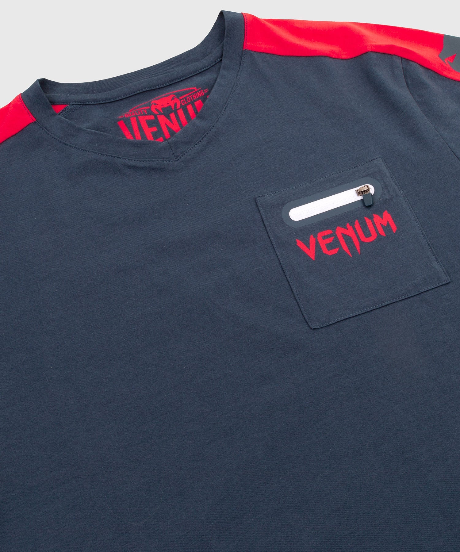Venum Cargo T-shirt - Dark blue/Raspberry-White - Image 5