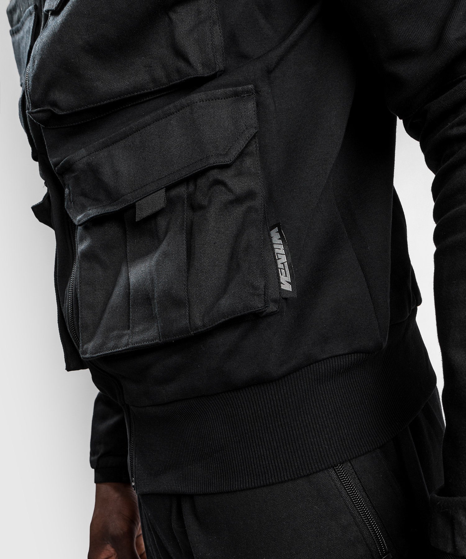Venum Cargo Track Jacket - Black - Image 8