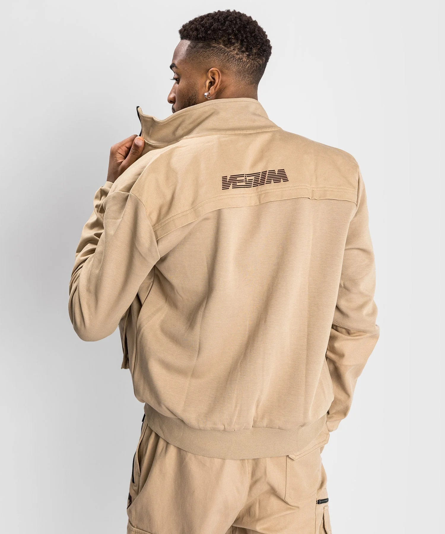 Venum Cargo Track Jacket - Sand - Image 4