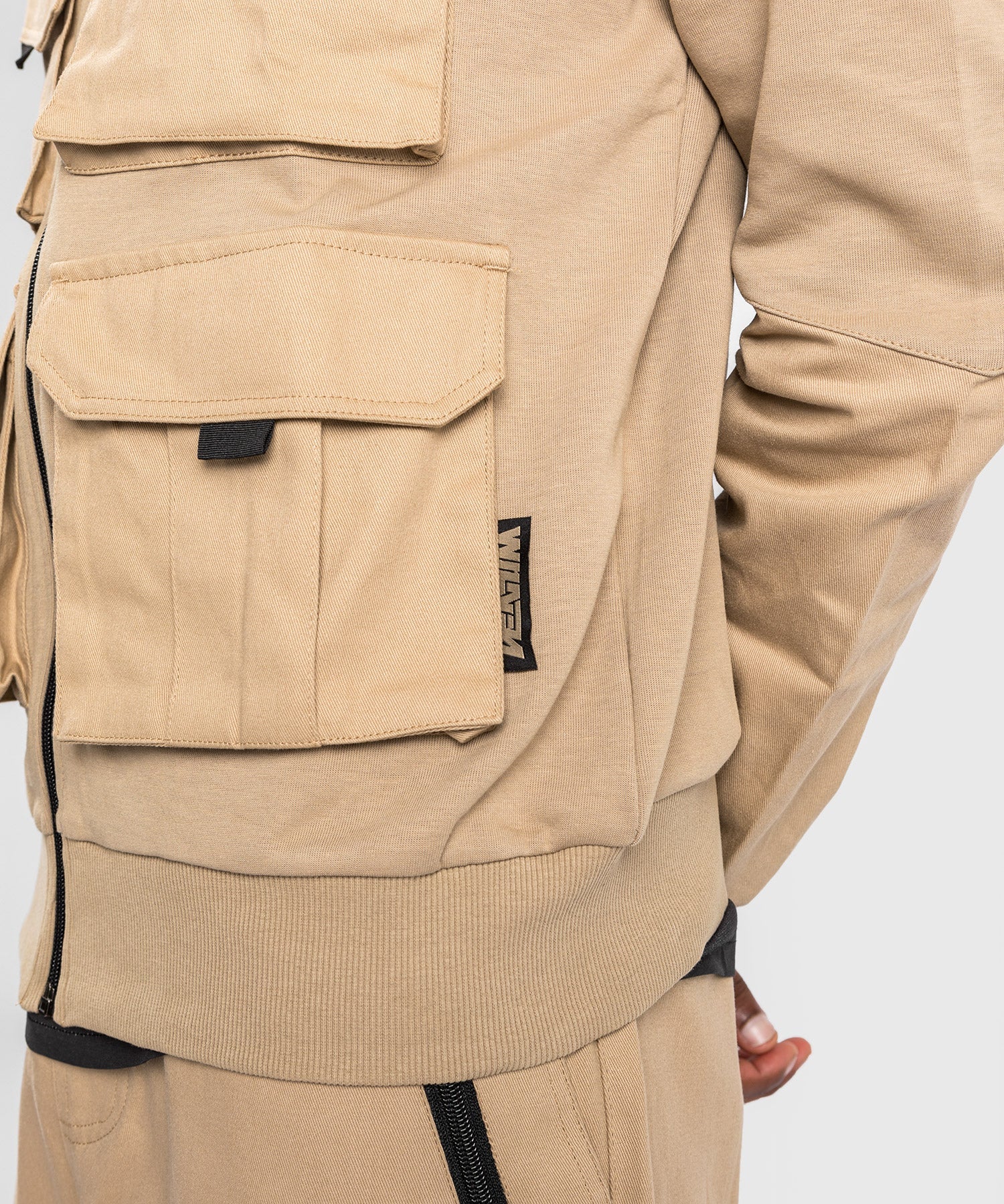 Venum Cargo Track Jacket - Sand - Image 6