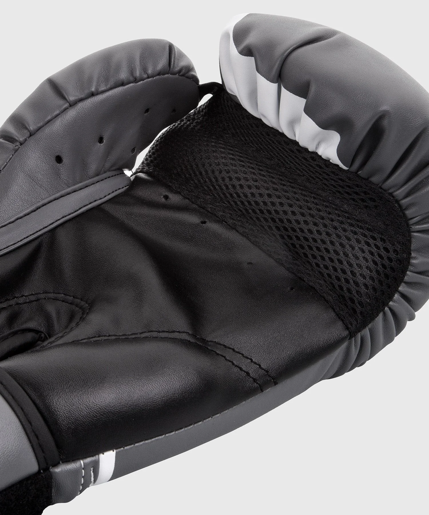 Venum Challenger 2.0 Boxing Gloves - Grey/White-Black - Image 3