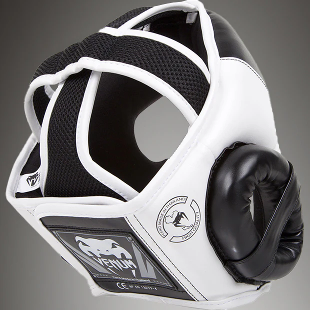 Venum Challenger 2.0 Headgear - Black/White - Image 6