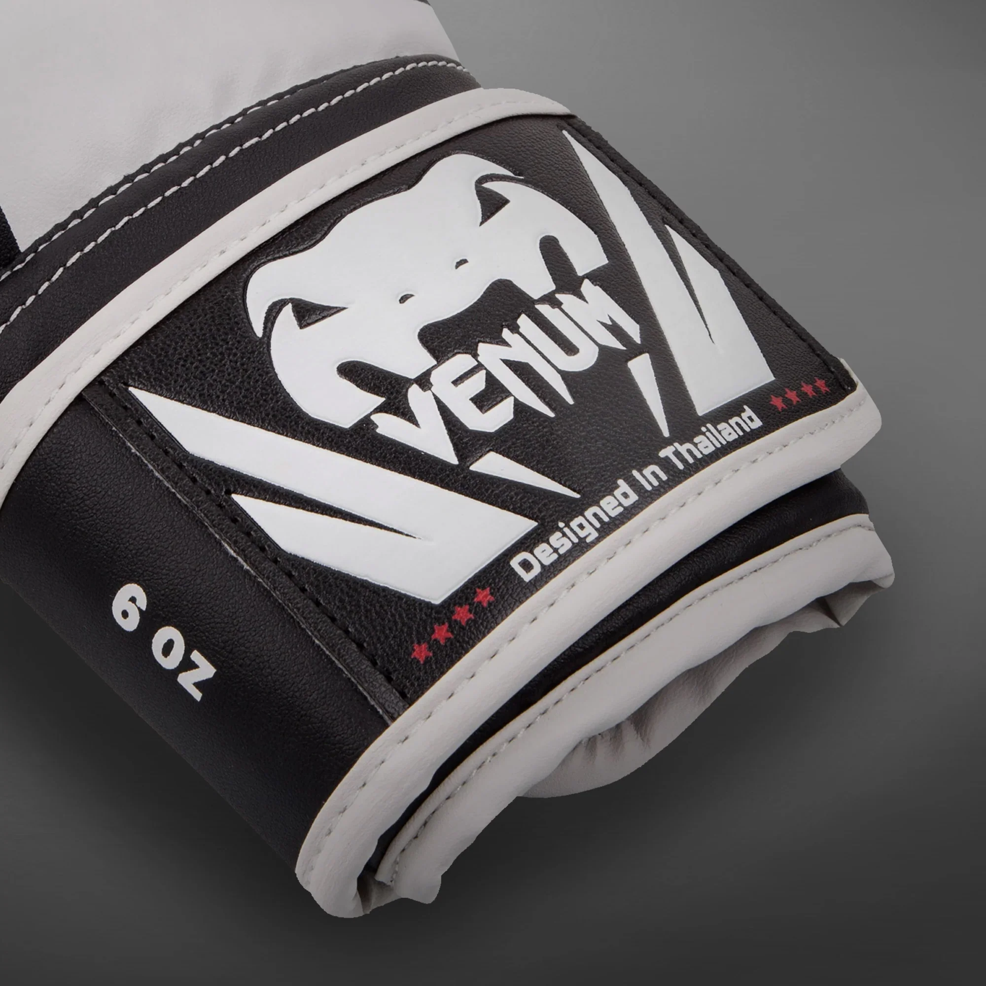 Venum Challenger 2.0 Kids Boxing Gloves - Black/White - Image 3