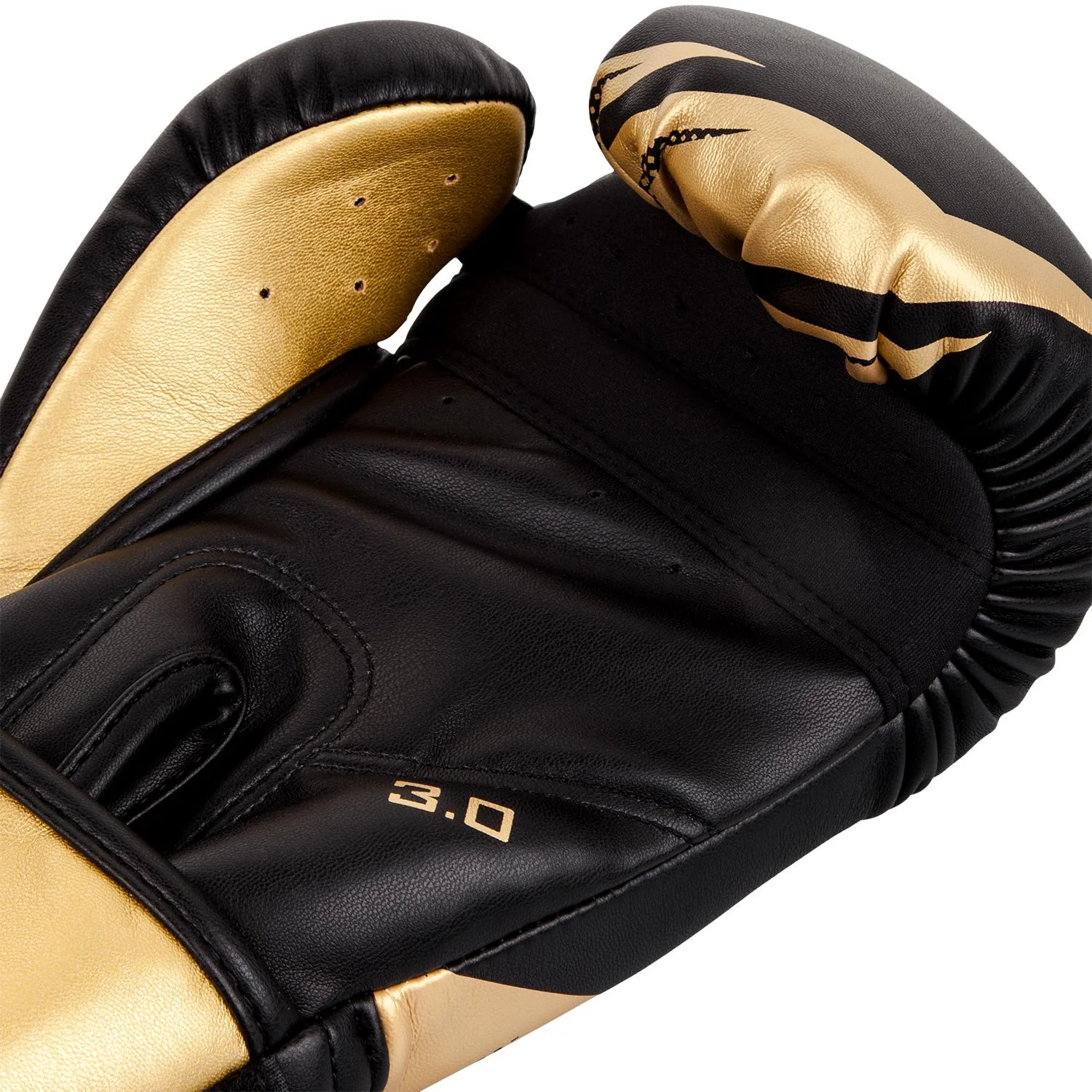 Venum Challenger 3.0 Boxing Gloves - Black/Gold - Image 4